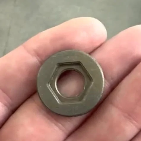 Rivian R1T R1S Mysterious Washer Found Under Truck washer1