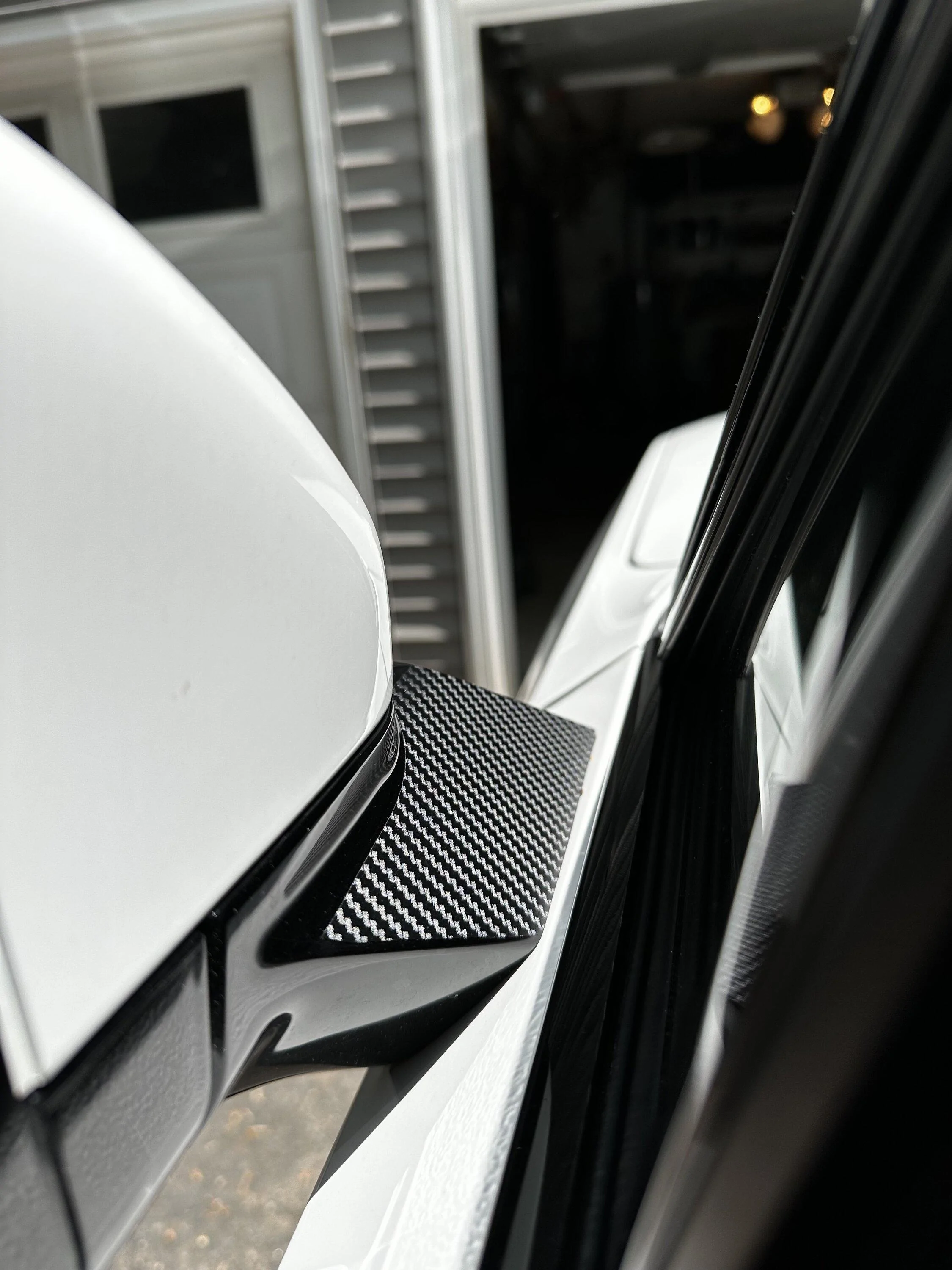 Rivian R1T R1S Driver's Mirror mount reflections IMG_0118