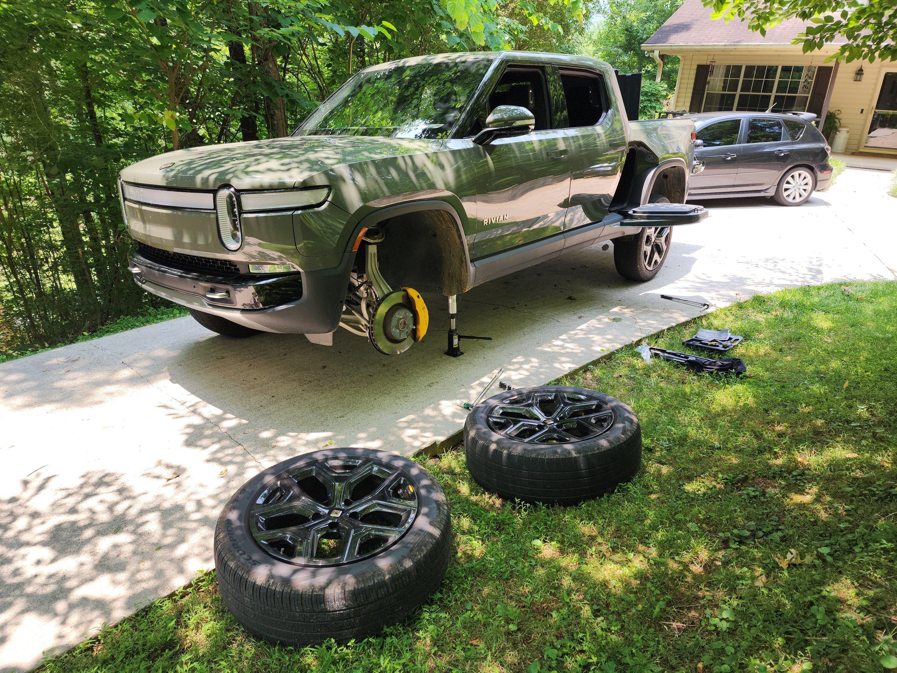 Rivian R1T R1S Tire Rotation Schedule 20230617_134612
