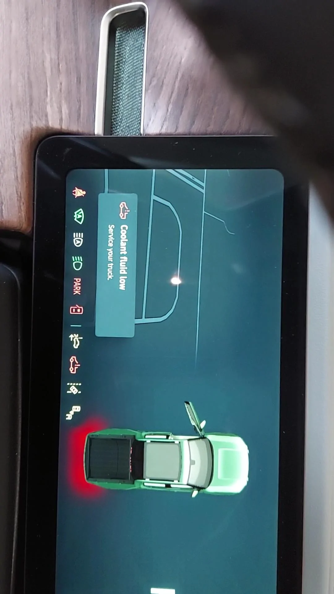 Rivian R1T R1S Performance is limited! "Driver+ features unavailable", "Coolant low" coolant lo