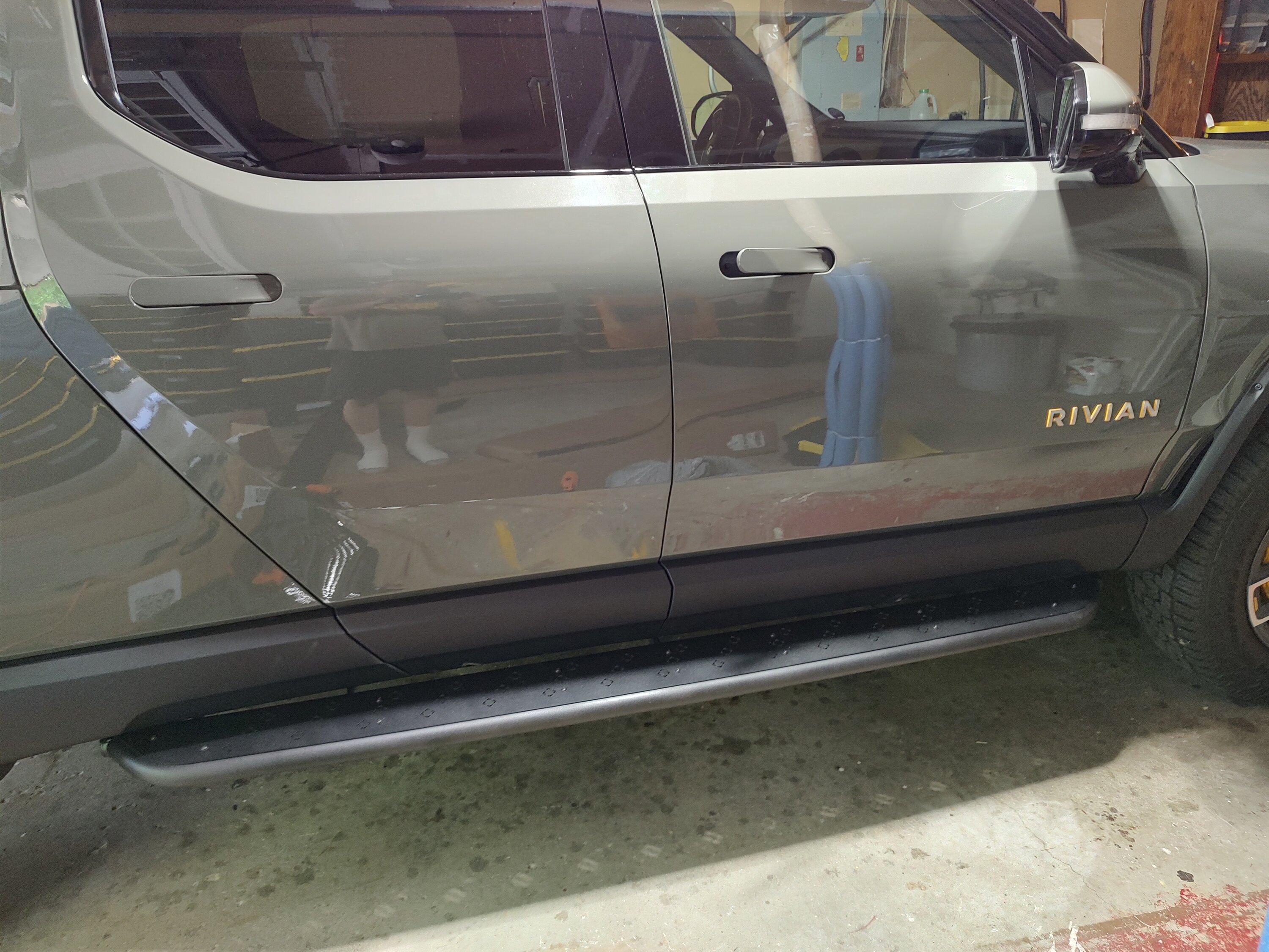 Rivian R1T R1S Introducing RMaxx Running Boards & Rock Sliders for Rivian R1T / R1S from Team 1EV IMG_20230618_142321067_HDR