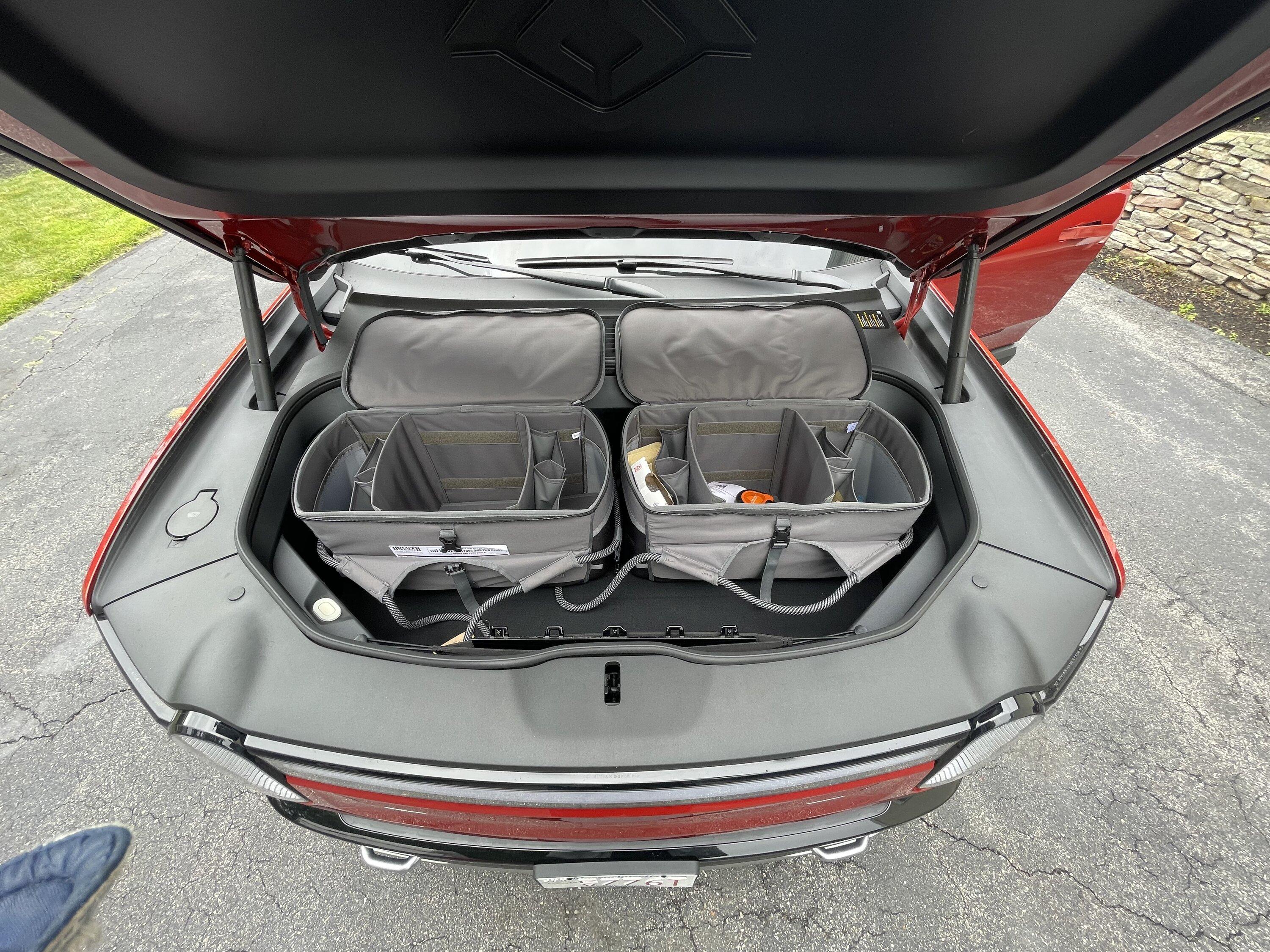 Rivian R1T R1S My frunk storage solution: Trunk Commanders IMG_3396