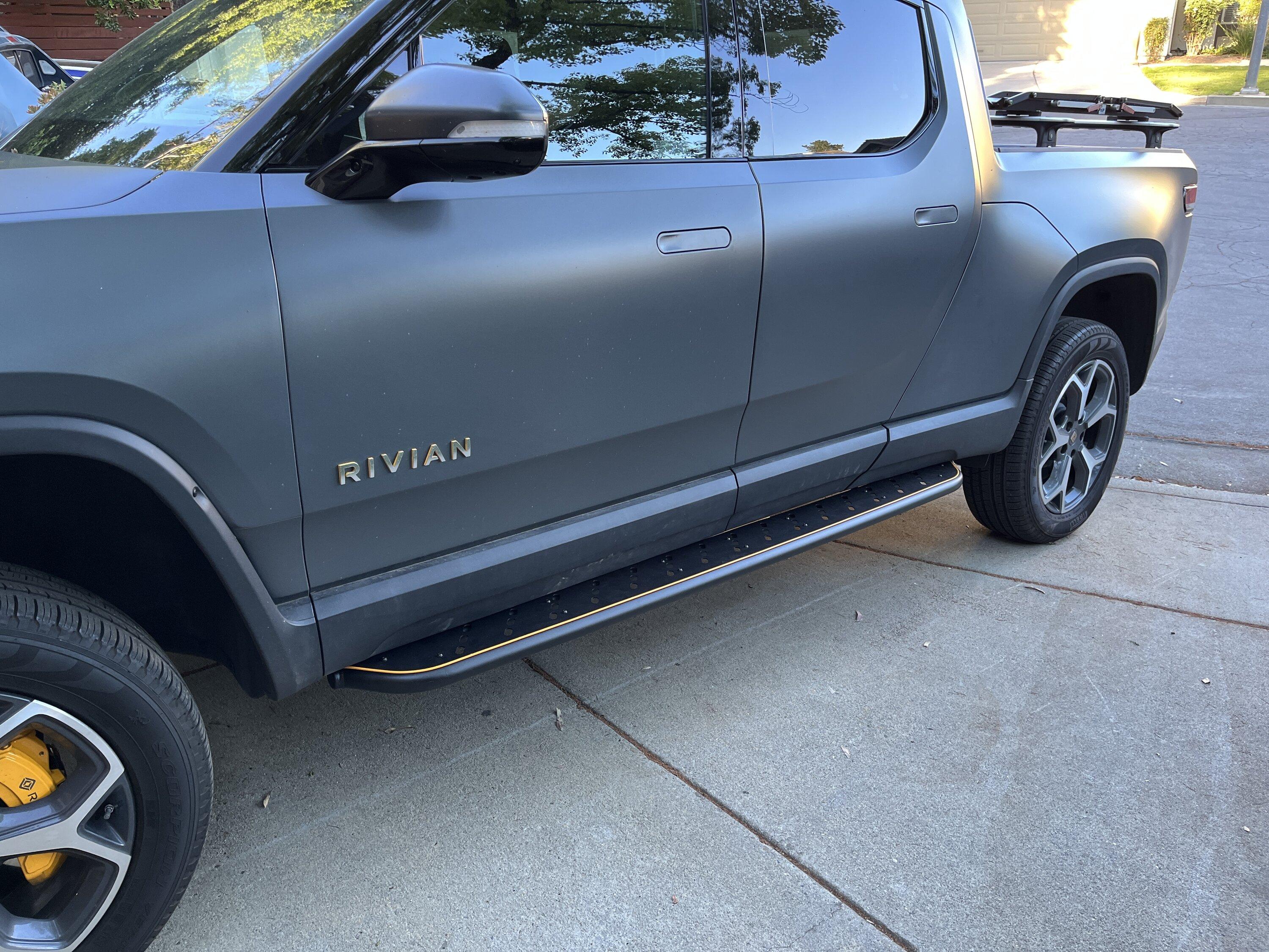 Rivian R1T R1S Introducing RMaxx Running Boards & Rock Sliders for Rivian R1T / R1S from Team 1EV IMG_8667.JPG