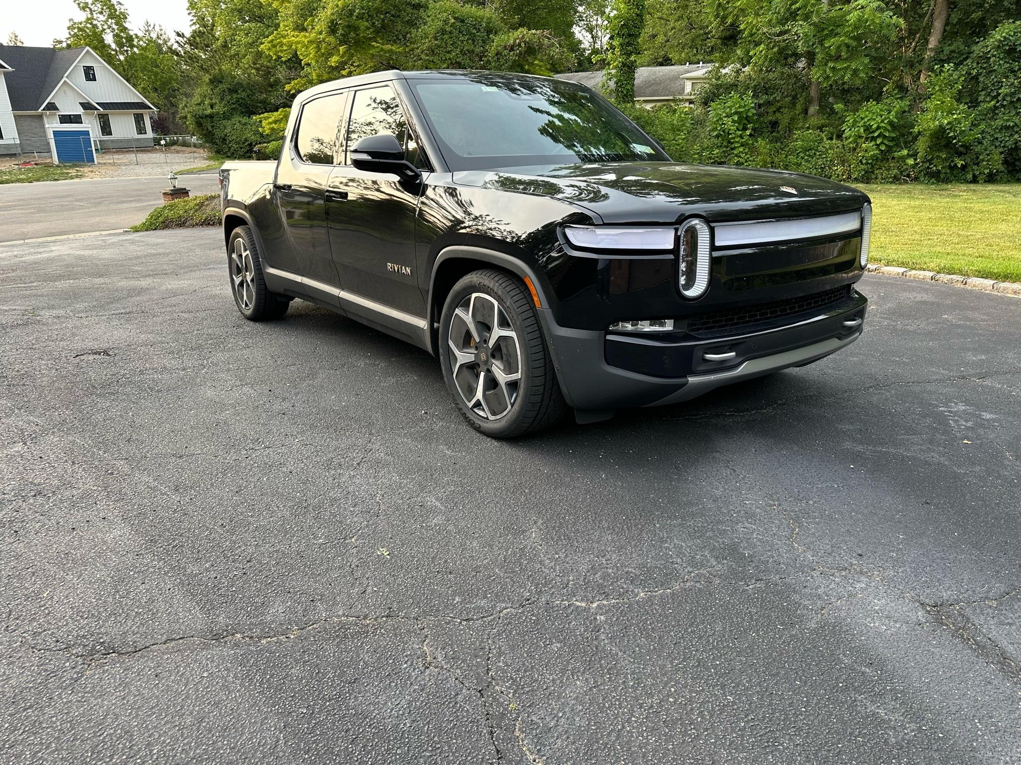 Rivian R1T R1S 50 Aspect Tires on OEM 21" Wheels image0