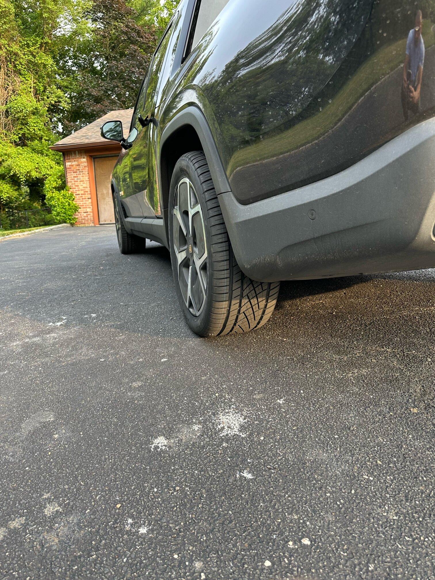 Rivian R1T R1S 50 Aspect Tires on OEM 21" Wheels image2