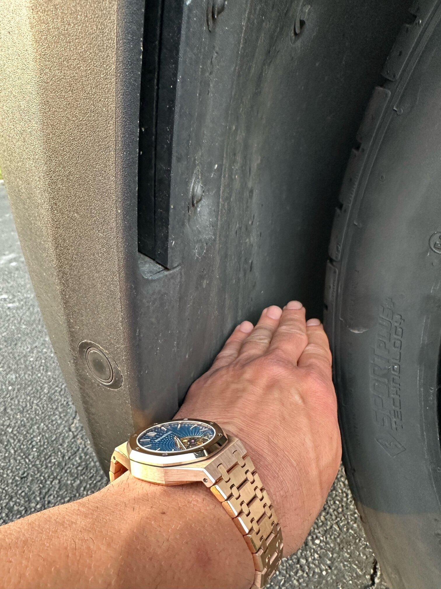 Rivian R1T R1S 50 Aspect Tires on OEM 21" Wheels image3