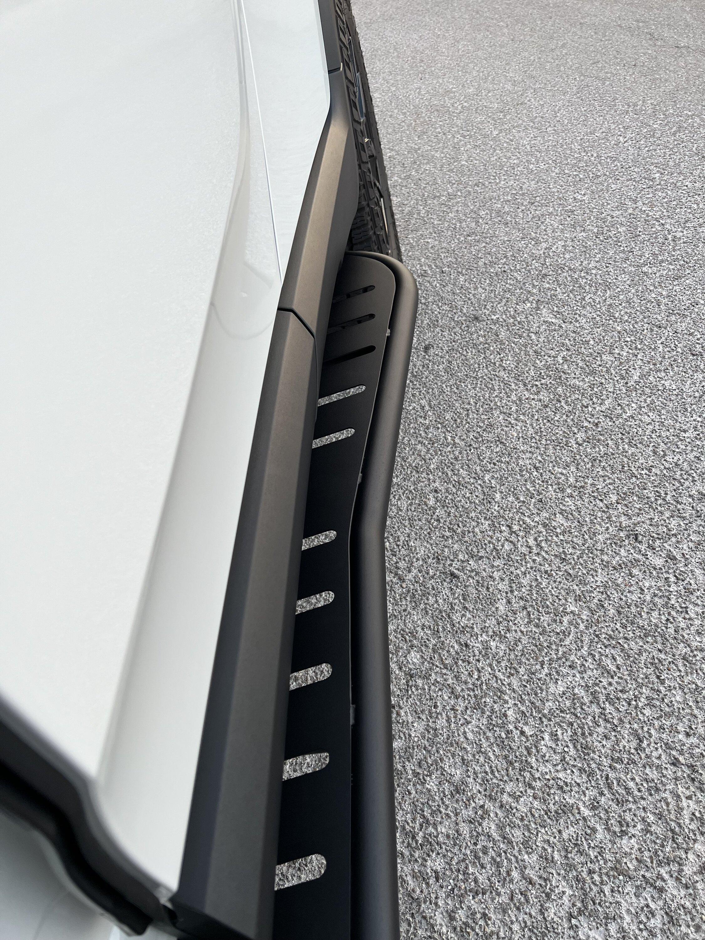 Rivian R1T R1S Megawatt Sliders on R1T IMG_9858