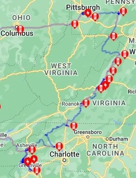 Rivian R1T R1S RAN Rivian Charging Stations Locations Map via Google Maps kn8Tr93