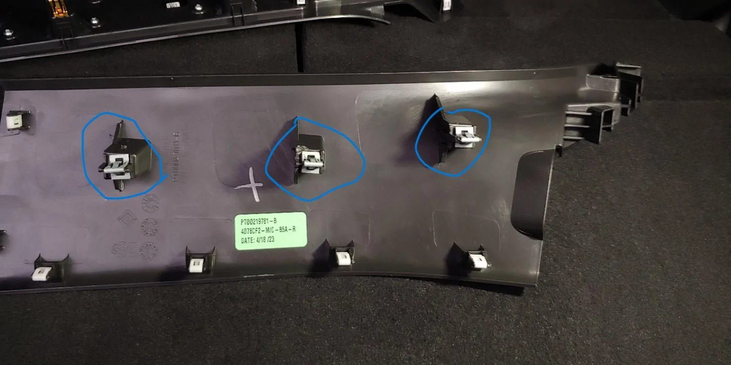 Rivian R1T R1S R1S Subwoofer removal, vibration rattle fix and pics 20230613_075539