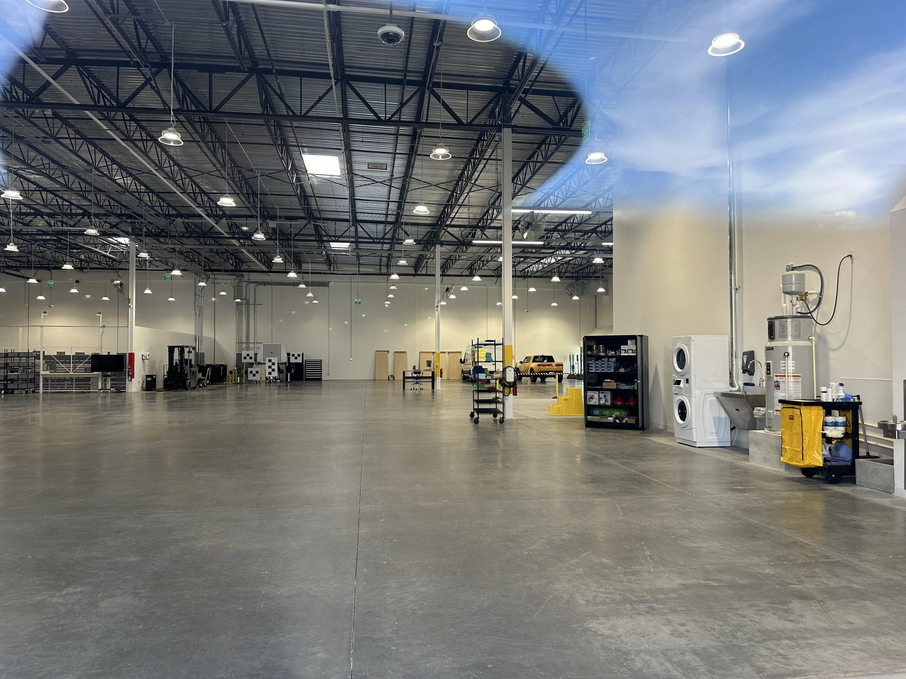 Rivian R1T R1S Boise Service Center is under construction IMG_1253
