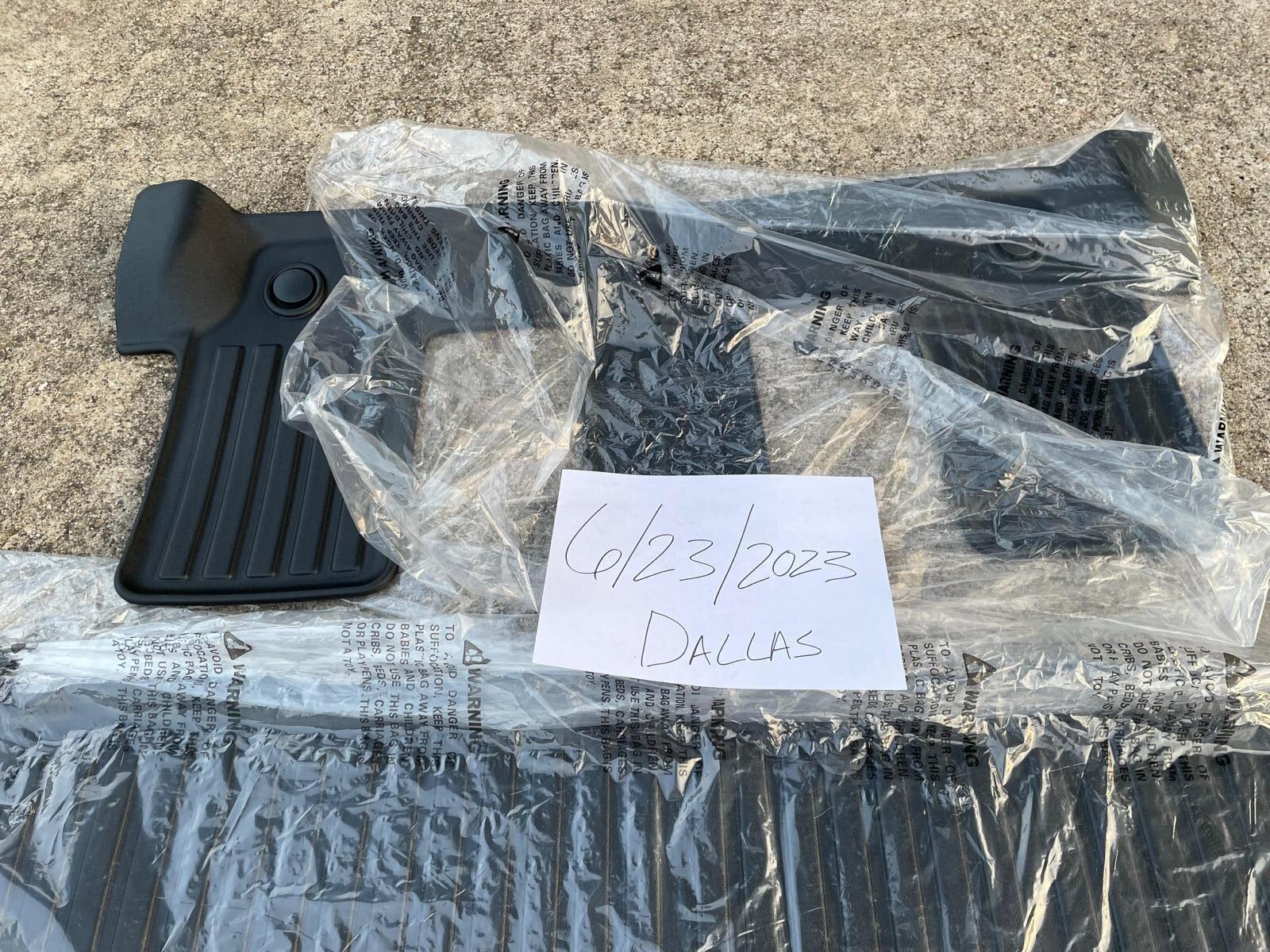 Rivian R1T R1S For Sale - LinerX All Weather Mats for R1S - $130(Brand new) WhatsApp Image 2023-06-25 at 10.39.28 AM