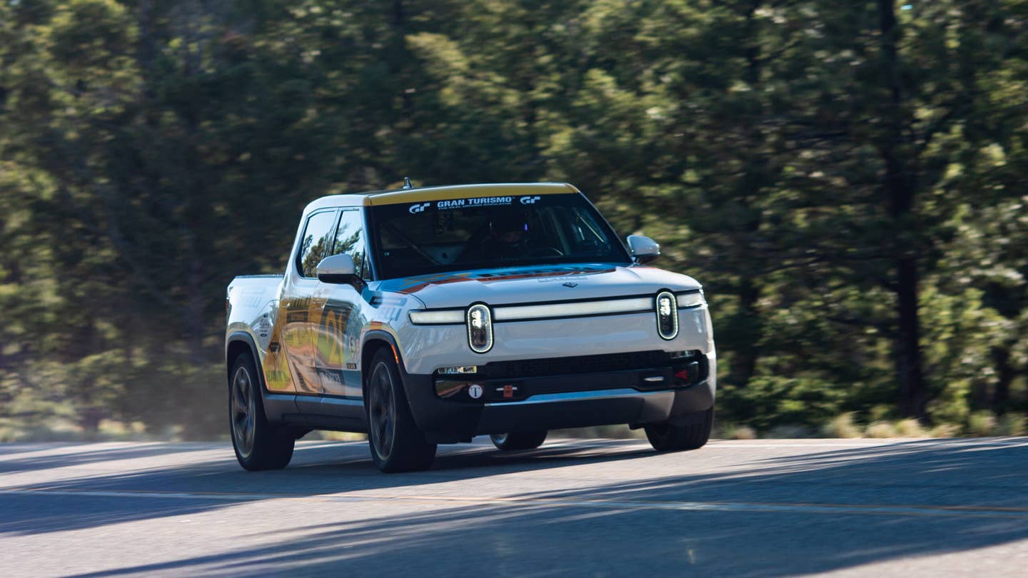 Rivian R1T R1S R1T Pikes Peak International Hill Climb 2023 result PPIHC-day2-22-scaled