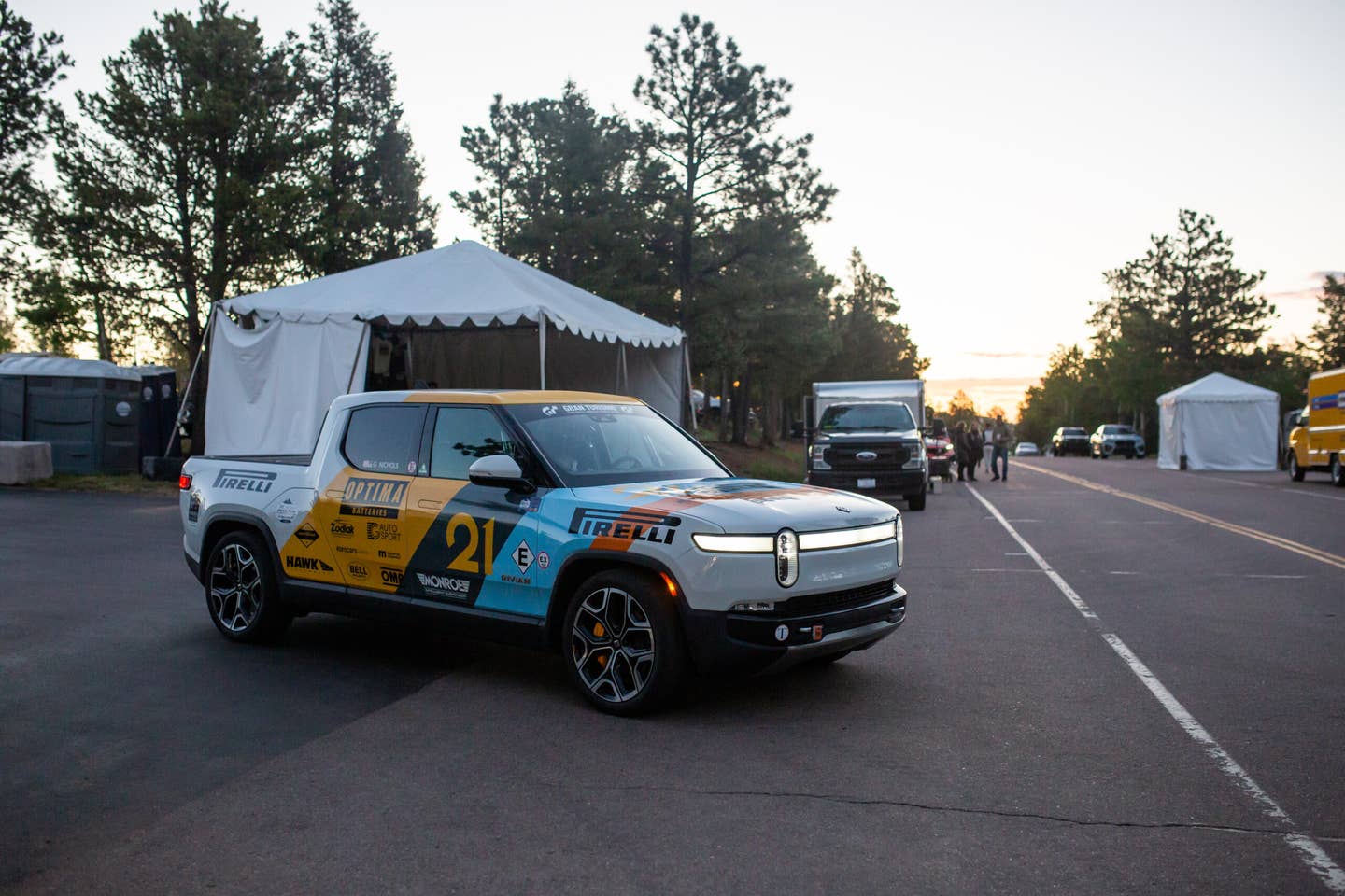Rivian R1T R1S R1T Pikes Peak International Hill Climb 2023 result PPIHC-day2-1-scaled