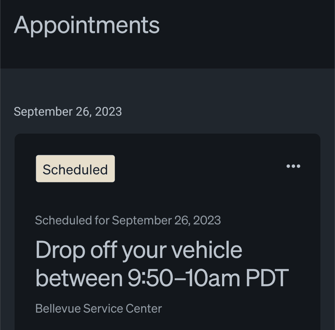 Rivian R1T R1S Experiences with Bellevue, WA service center? Screenshot_20230627-224319