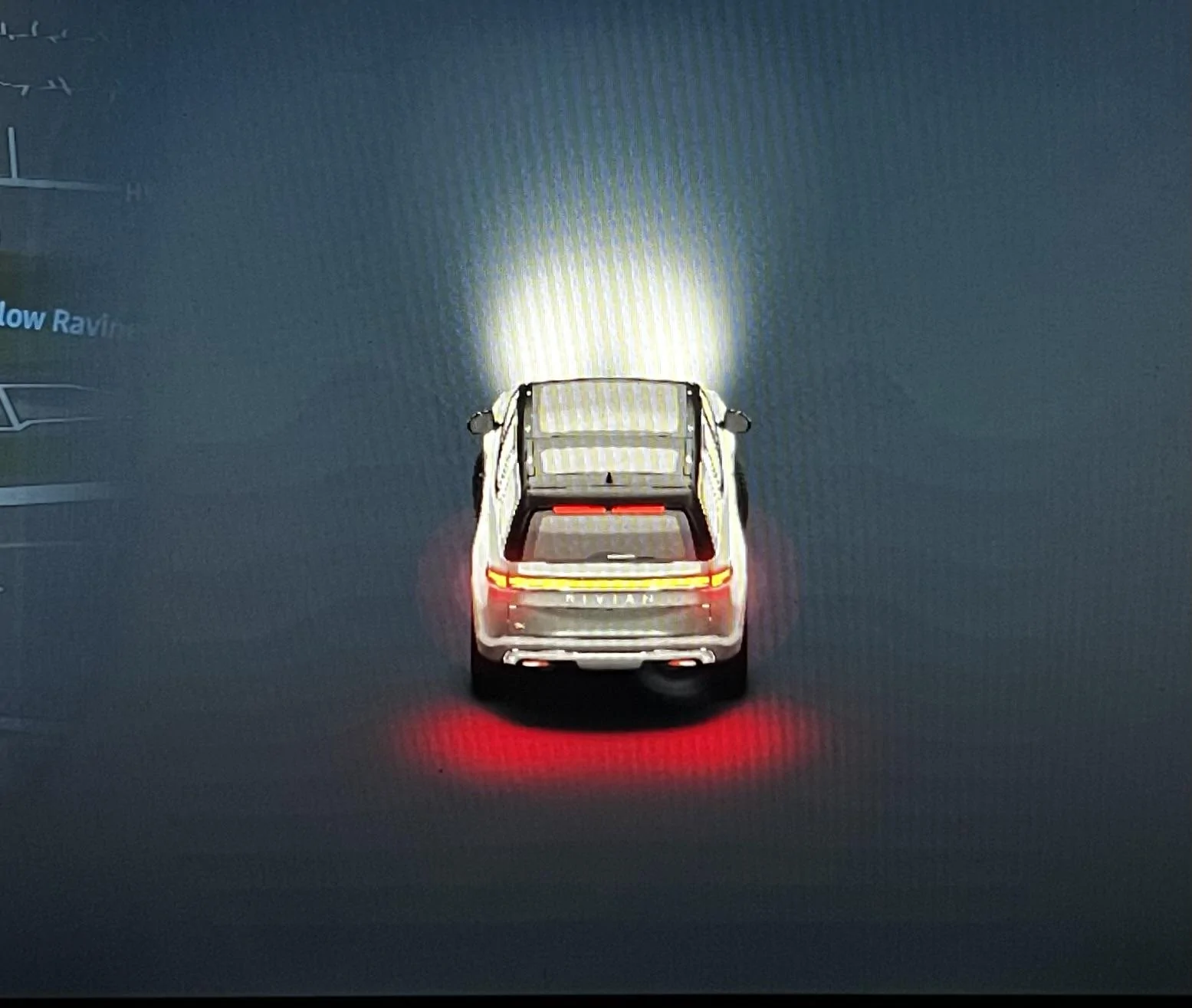Rivian R1T R1S R1S Brake Lights Changed Color IMG_5877