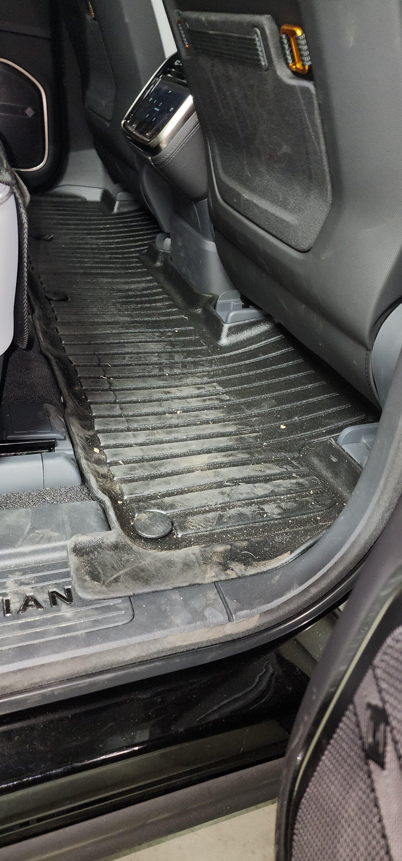Rivian R1T R1S LinerX Floormats (All Three Rows) & Cargomat Liners (R1S/R1T) 20230628_160219