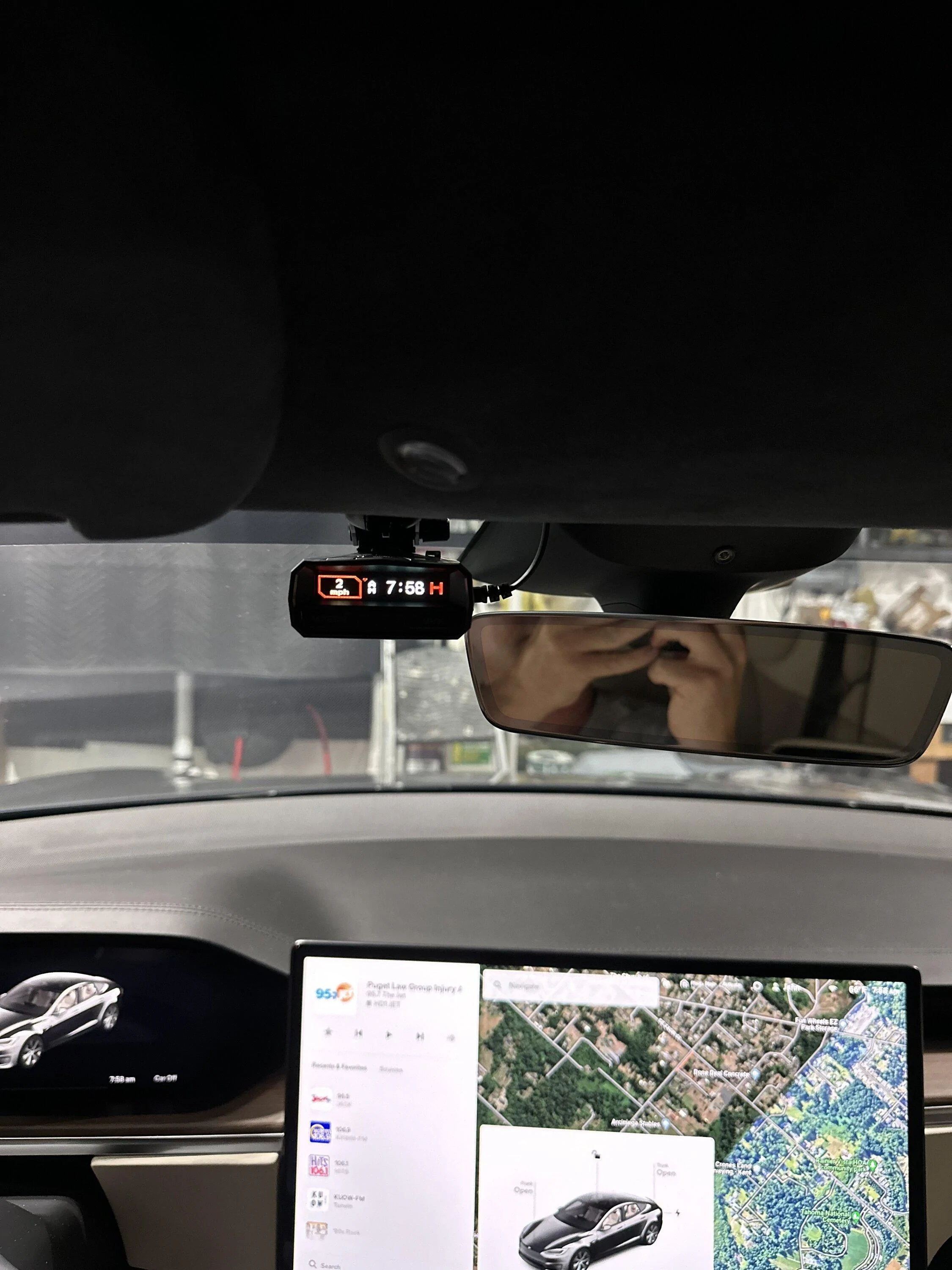 Rivian R1T R1S Radar Detector / Accessories Dash Mount Setup for Rivian R1T / R1S - Quick, Easy, and Removable 70957072083__4BC0D81D-5E67-4407-8659-26F6BEEE38EC