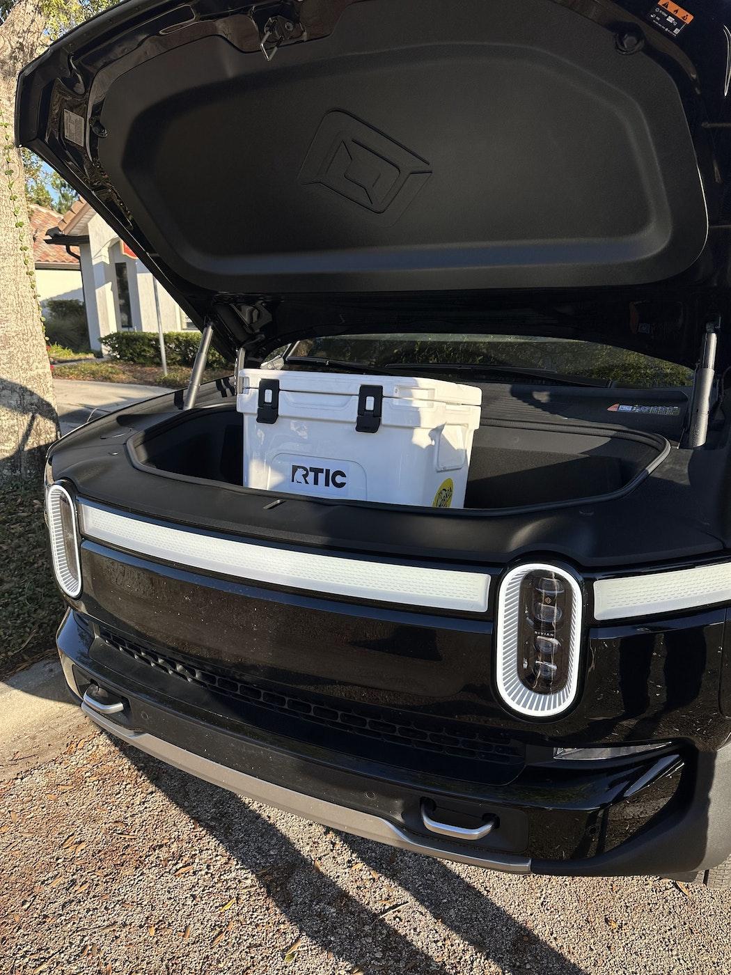 Rivian R1T R1S Rugged Road 45 - the (almost) perfect Frunk Cooler - my review IMG_7731.jpg?ixlib=rails-4.2