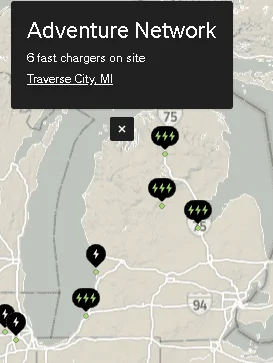 Rivian R1T R1S RAN Rivian Charging Stations Locations Map via Google Maps 1688147764089