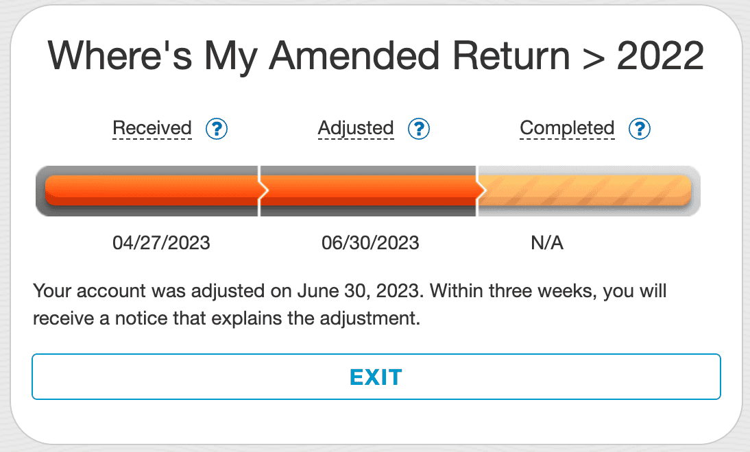 Rivian R1T R1S Has anyone received their refund for an amended 2022 federal tax return? Screenshot 2023-06-30 at 7.03.18 PM