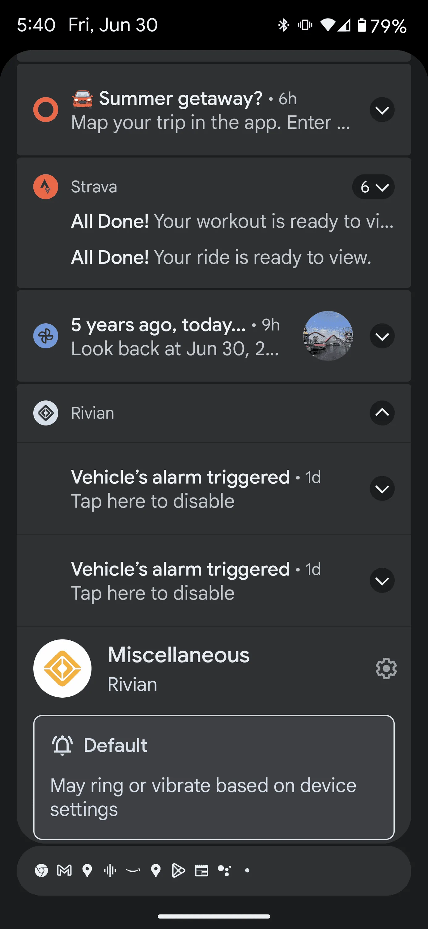 Rivian R1T R1S Update 2023.22.00 Public Release alarm triggered 2
