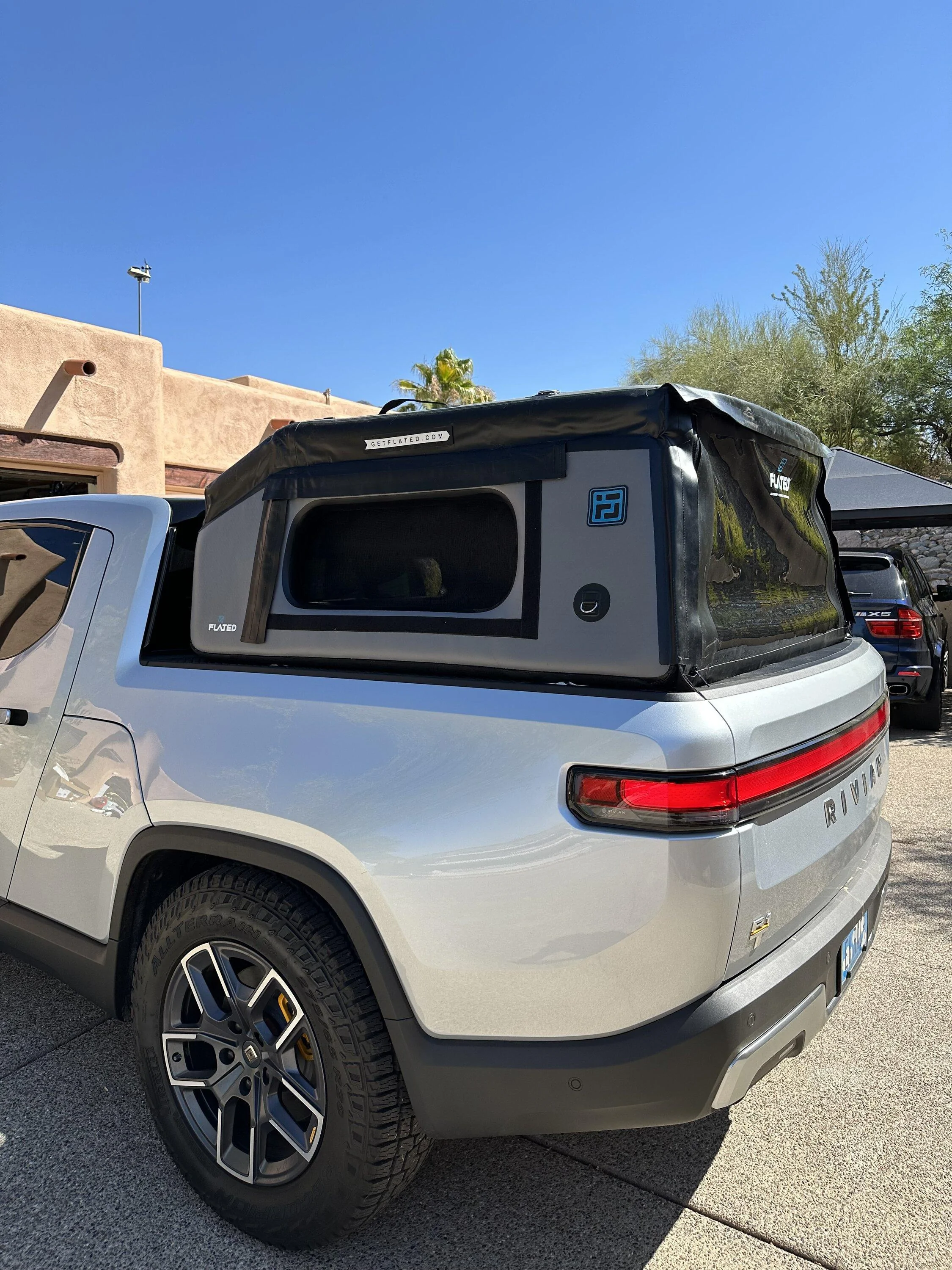 Rivian R1T R1S Flated air topper works (sort of) IMG_1576