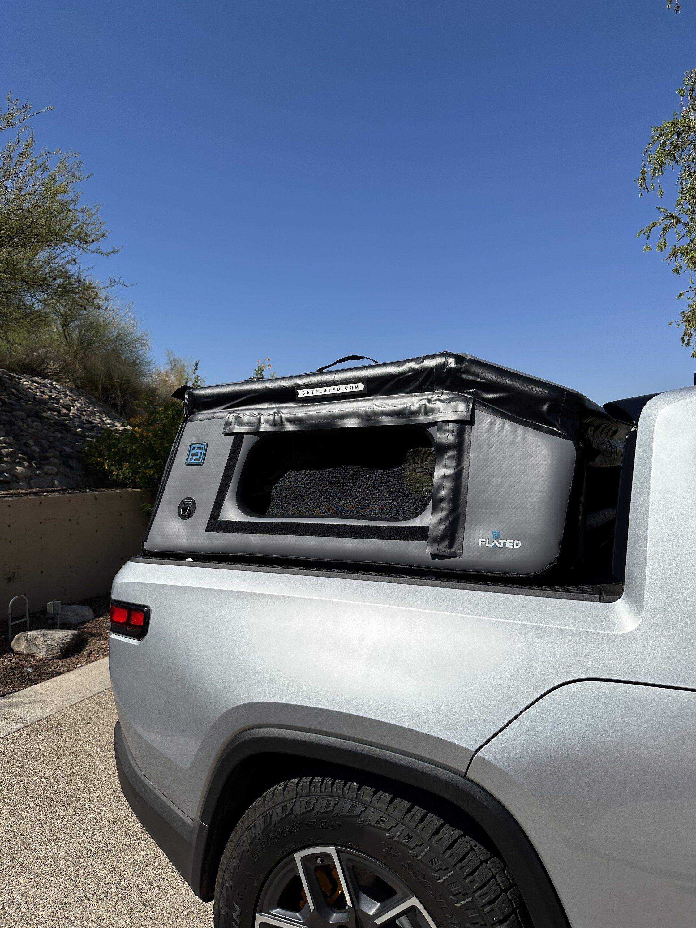 Rivian R1T R1S Flated air topper works (sort of) IMG_1577