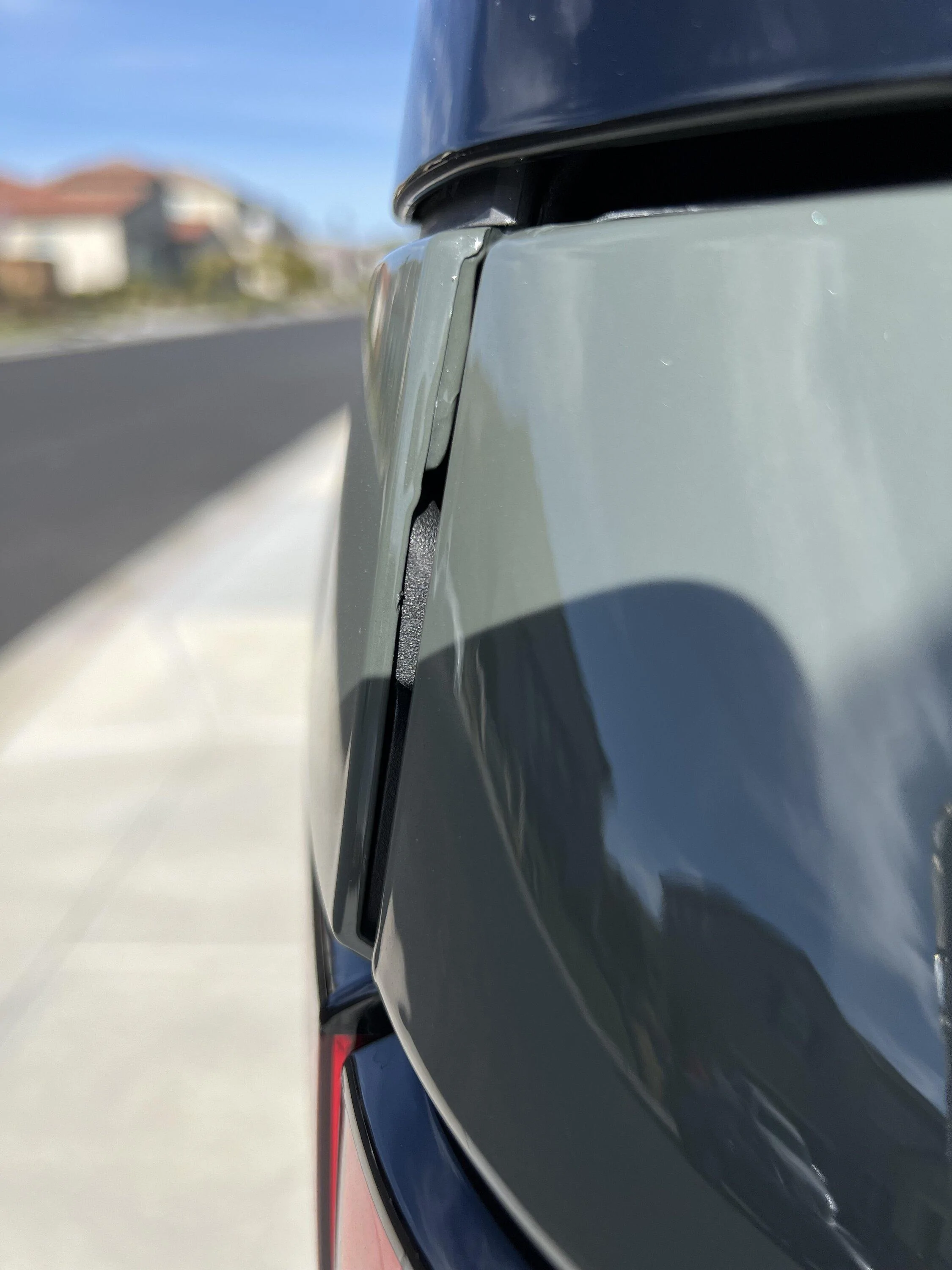 Rivian R1T R1S Adjusting R1S liftgate / tailgate alignment -- how-to DIY instructions IMG_4531