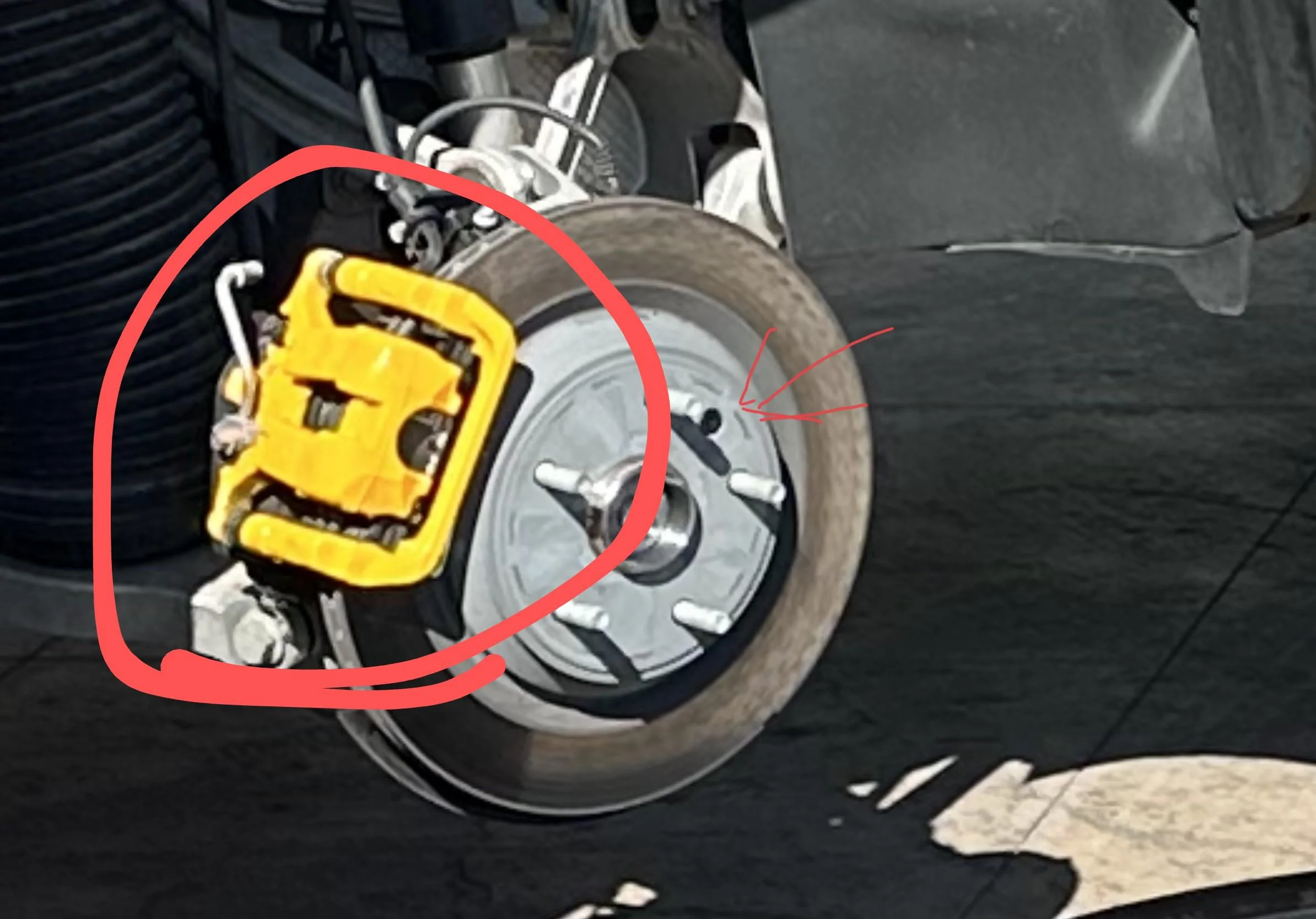 Rivian R1T R1S Misc. Screw fell out during tire rotation IMG_3380~2