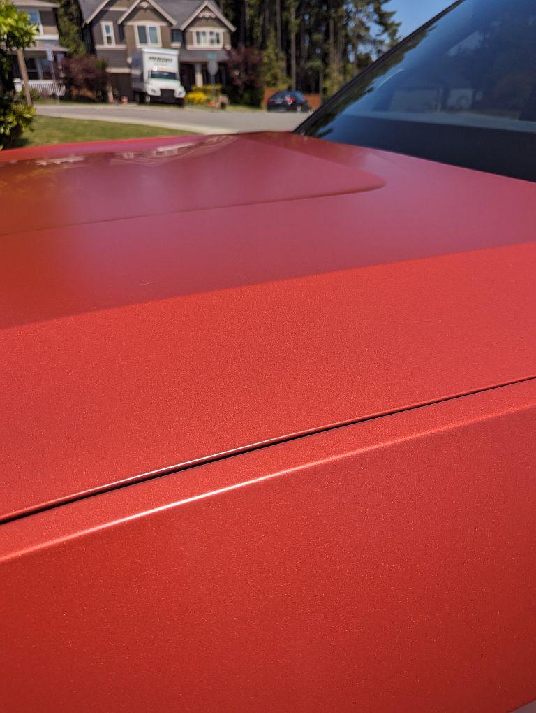 Rivian R1T R1S My Red Canyon R1S in PPF Stealth Wrap PXL_20230627_201638624