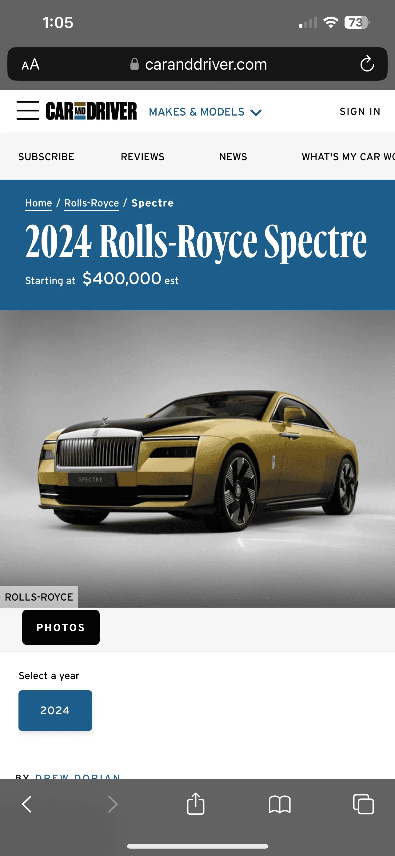 Rivian R1T R1S The 2024 Rolls-Royce Spectre proves EVs make the best luxury cars IMG_1060
