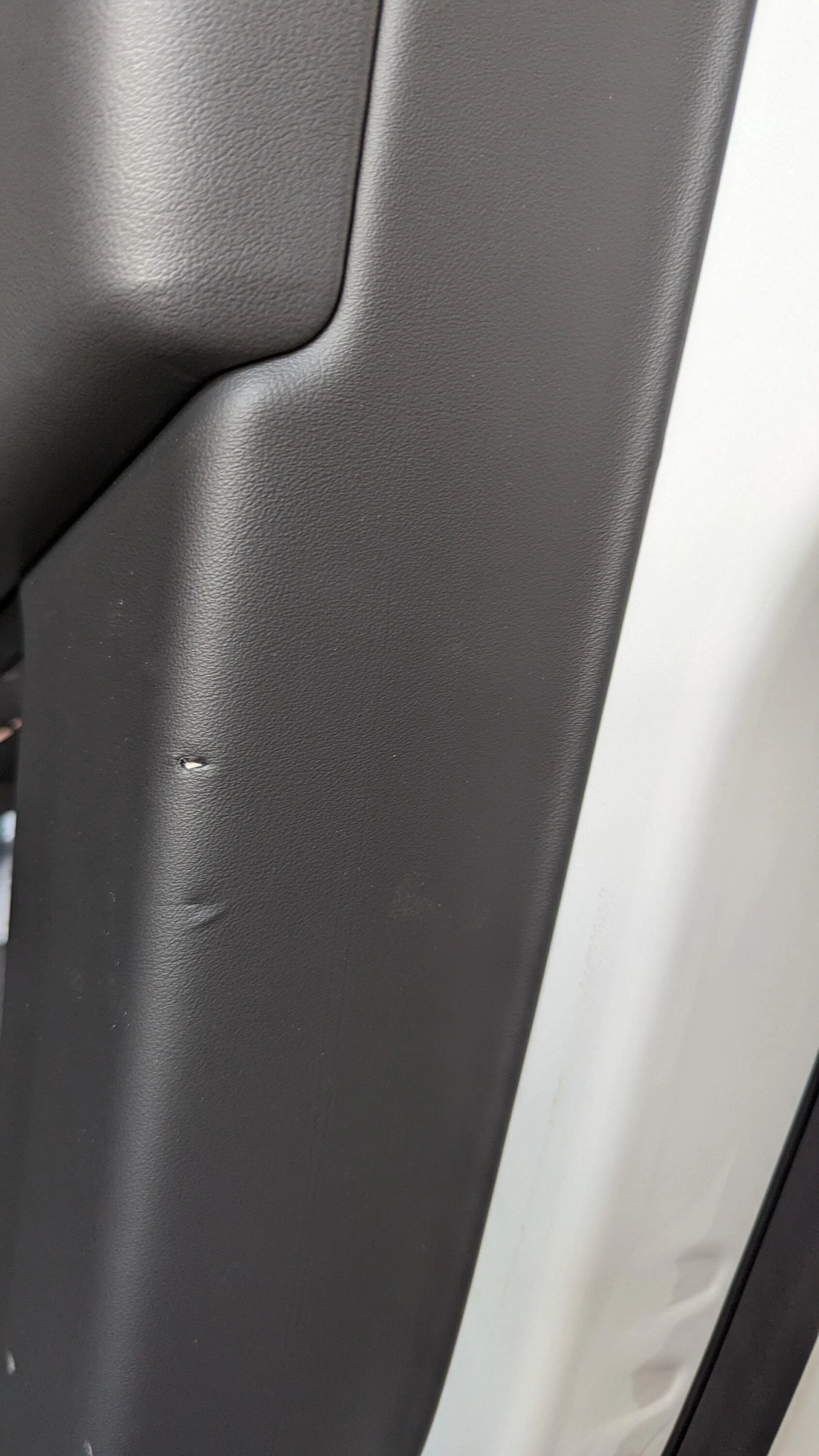 Rivian R1T R1S My R1S both damaged @ inside door panel -- Design flaw? PXL_20230703_220708998.MP
