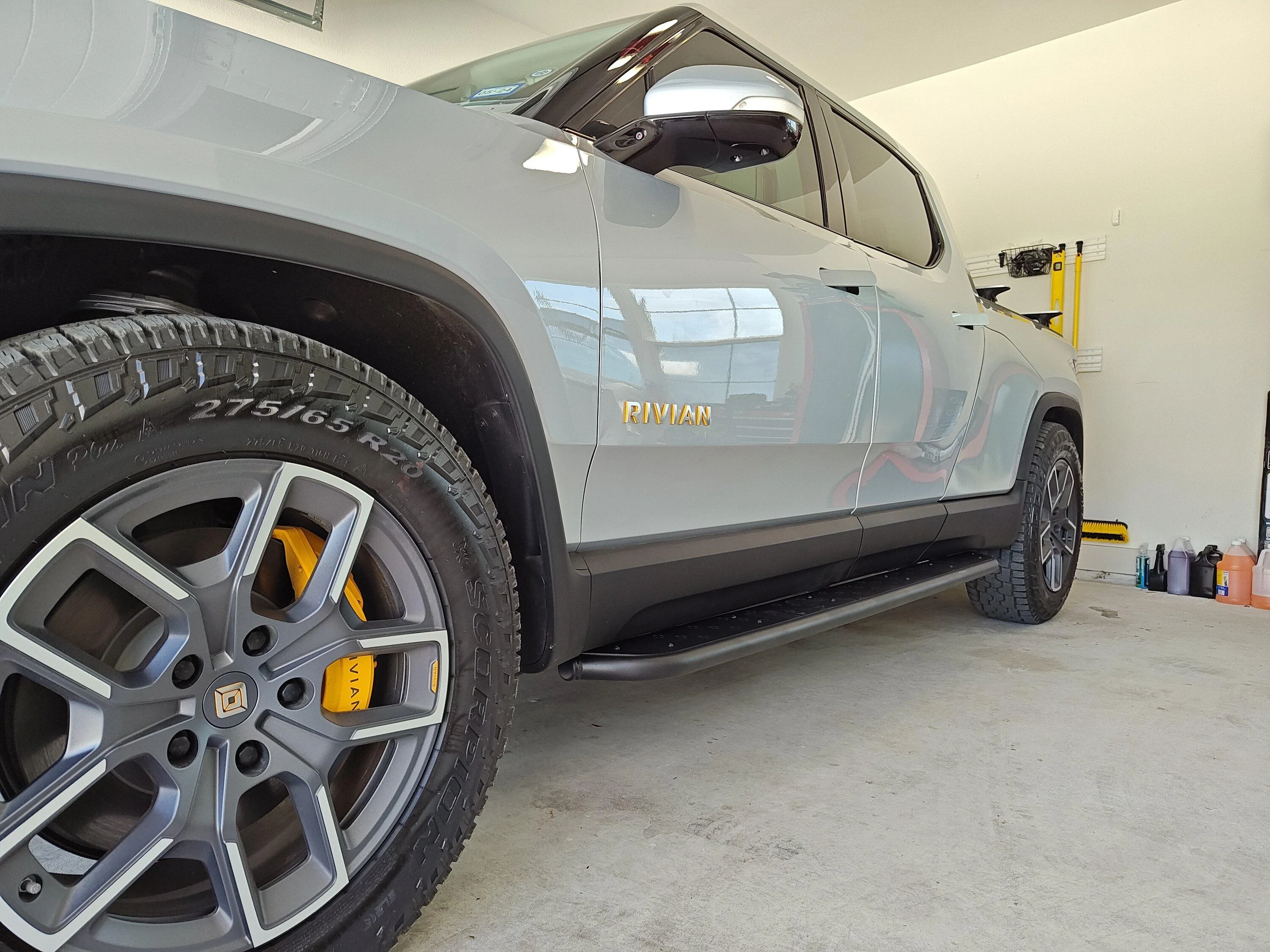 Rivian R1T R1S Introducing RMaxx Running Boards & Rock Sliders for Rivian R1T / R1S from Team 1EV IMG_20230705_161452531
