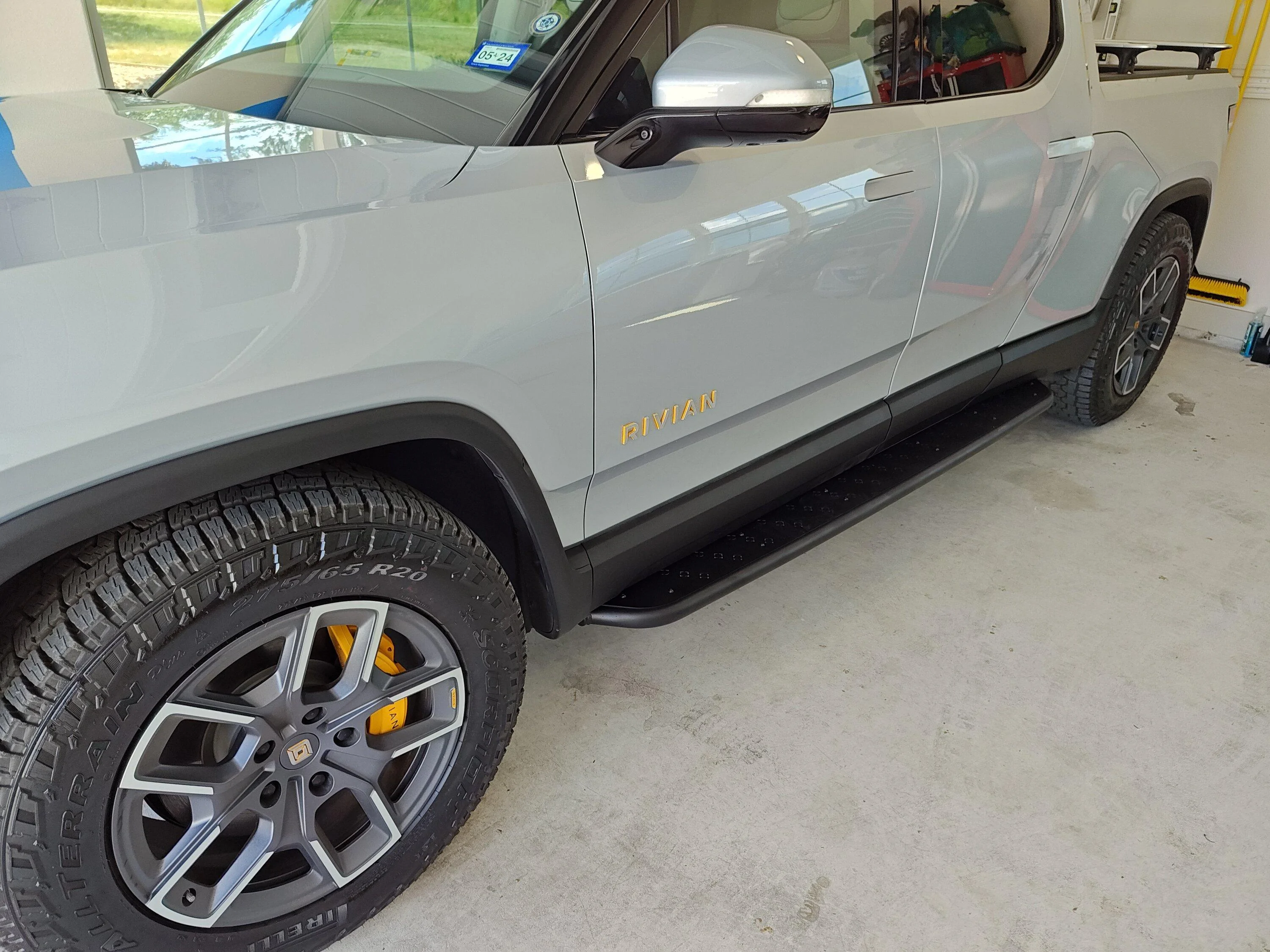 Rivian R1T R1S Introducing RMaxx Running Boards & Rock Sliders for Rivian R1T / R1S from Team 1EV IMG_20230705_161440783_HDR