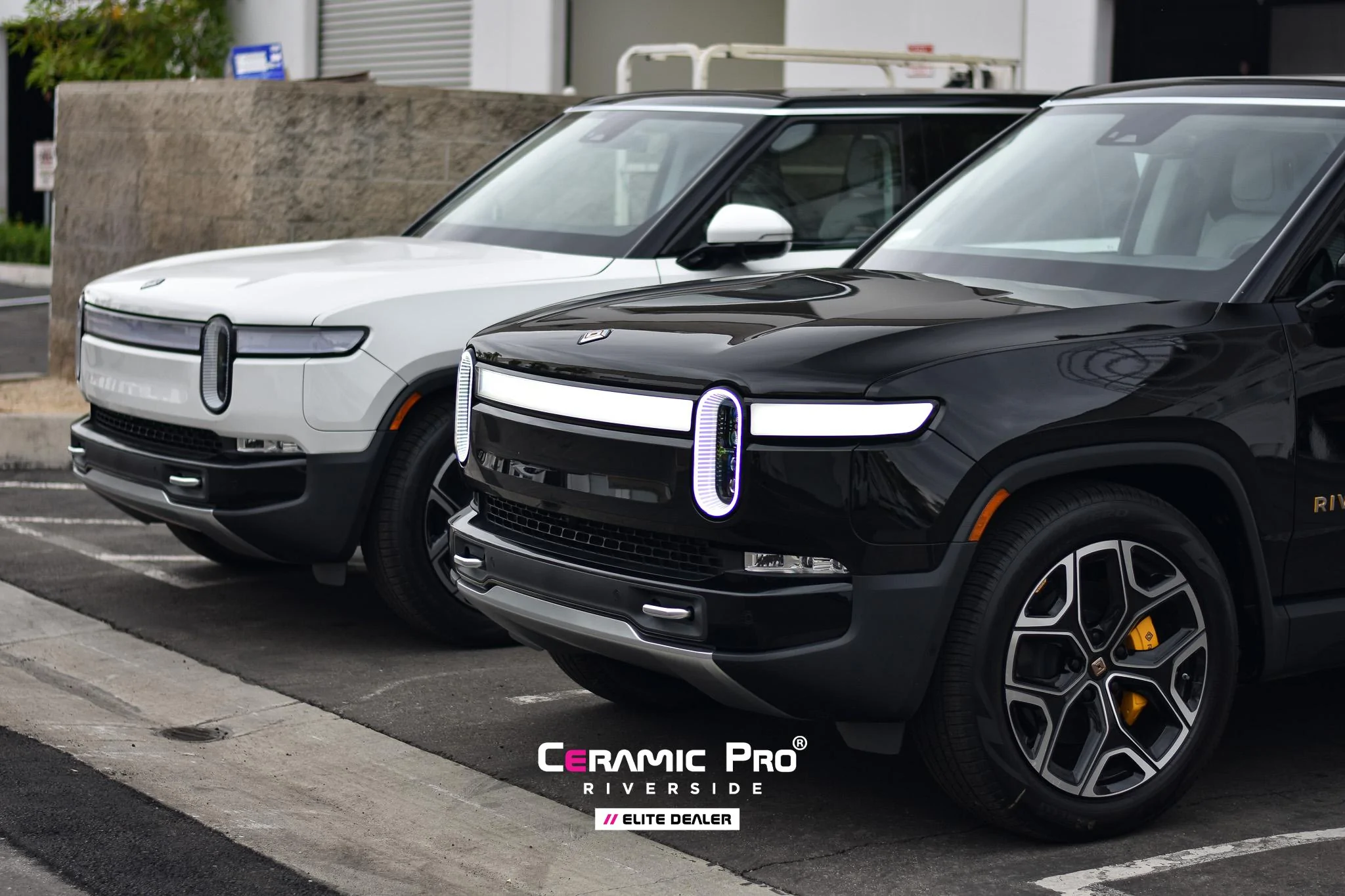 Rivian R1T R1S Rivians Getting Protected by Ceramic Pro Riverside / Vaia Design! rivian-paint-protection-ceramic-ppf-13