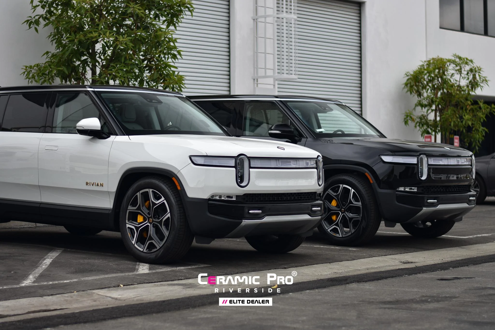 Rivian R1T R1S Rivians Getting Protected by Ceramic Pro Riverside / Vaia Design! rivian-paint-protection-ceramic-ppf-14