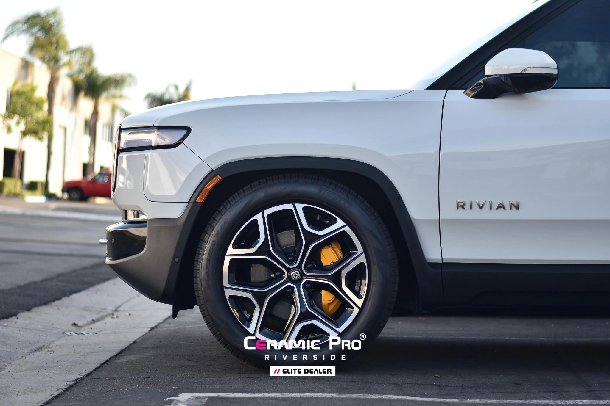 Rivian R1T R1S Rivians Getting Protected by Ceramic Pro Riverside / Vaia Design! rivian-paint-protection-ceramic-ppf-9