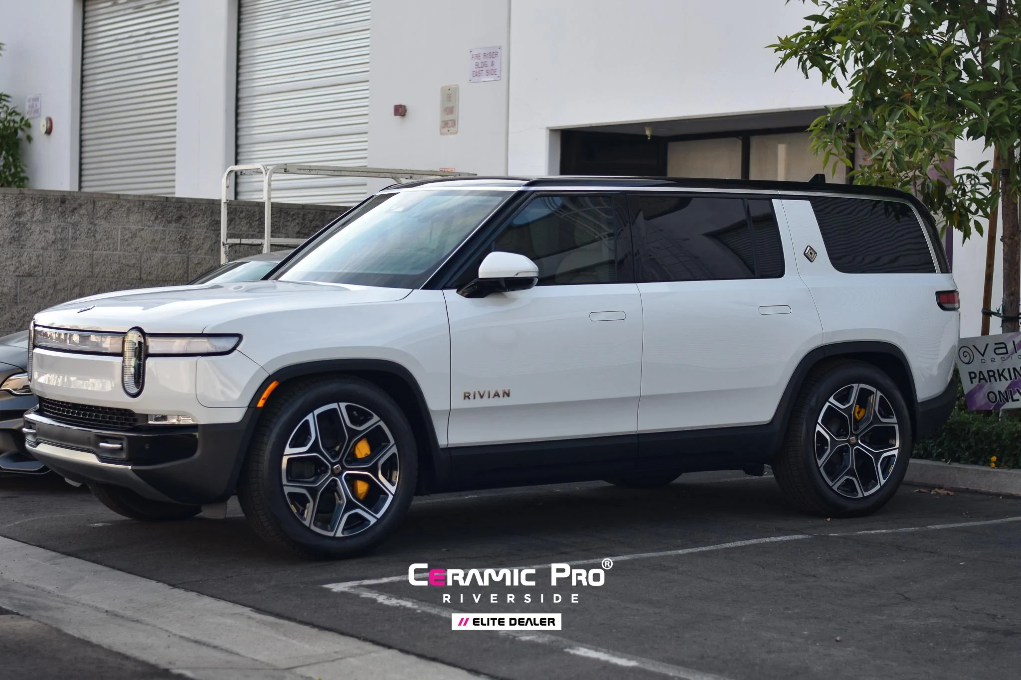 Rivian R1T R1S Rivians Getting Protected by Ceramic Pro Riverside / Vaia Design! rivian-paint-protection-ceramic-ppf-7