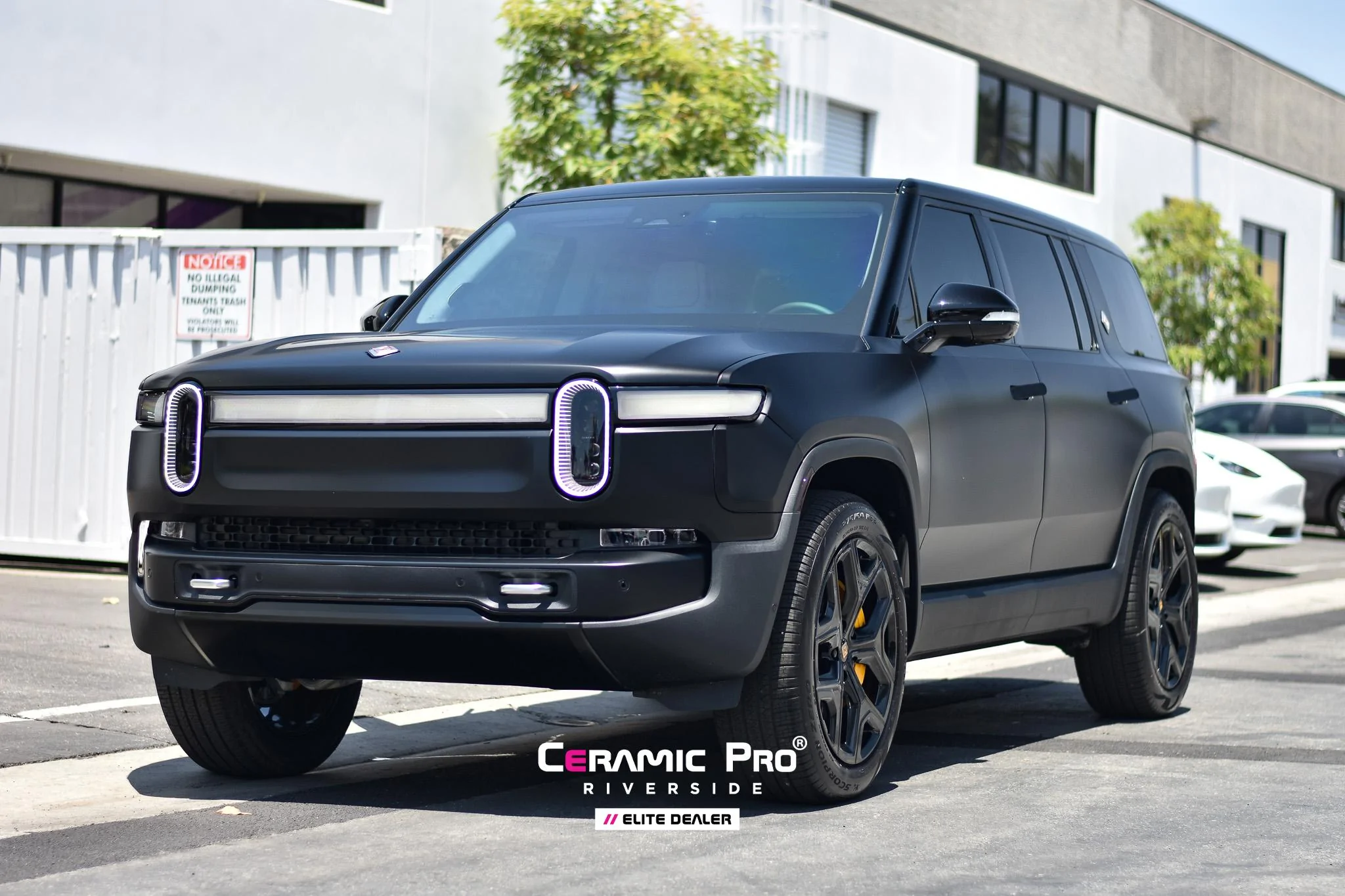 Rivian R1T R1S Rivians Getting Protected by Ceramic Pro Riverside / Vaia Design! rivian-paint-protection-ceramic-ppf-3