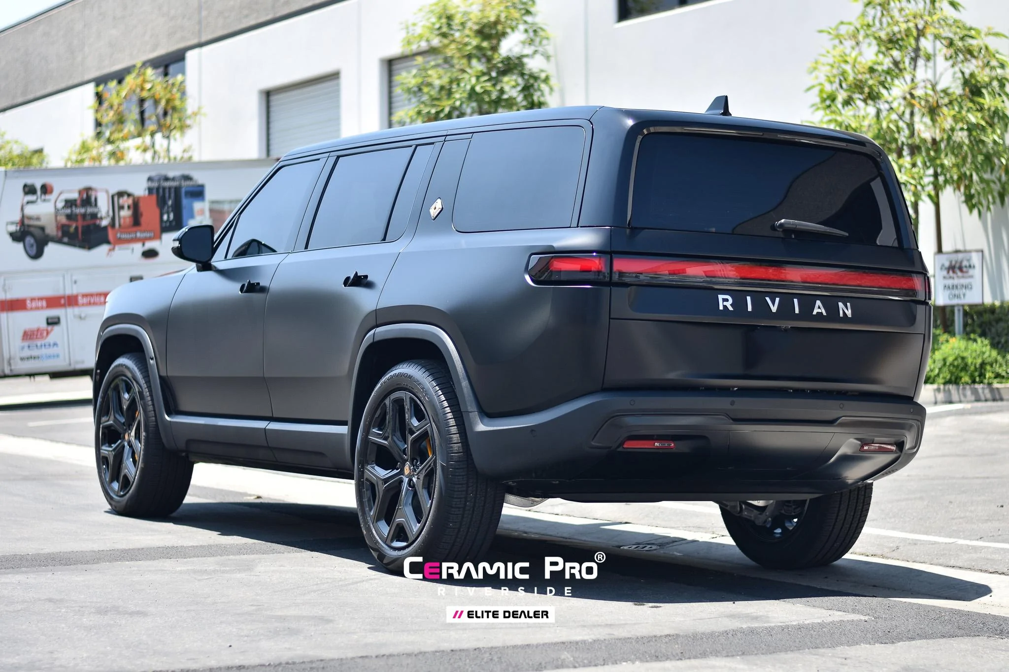 Rivian R1T R1S Rivians Getting Protected by Ceramic Pro Riverside / Vaia Design! rivian-paint-protection-ceramic-ppf-4