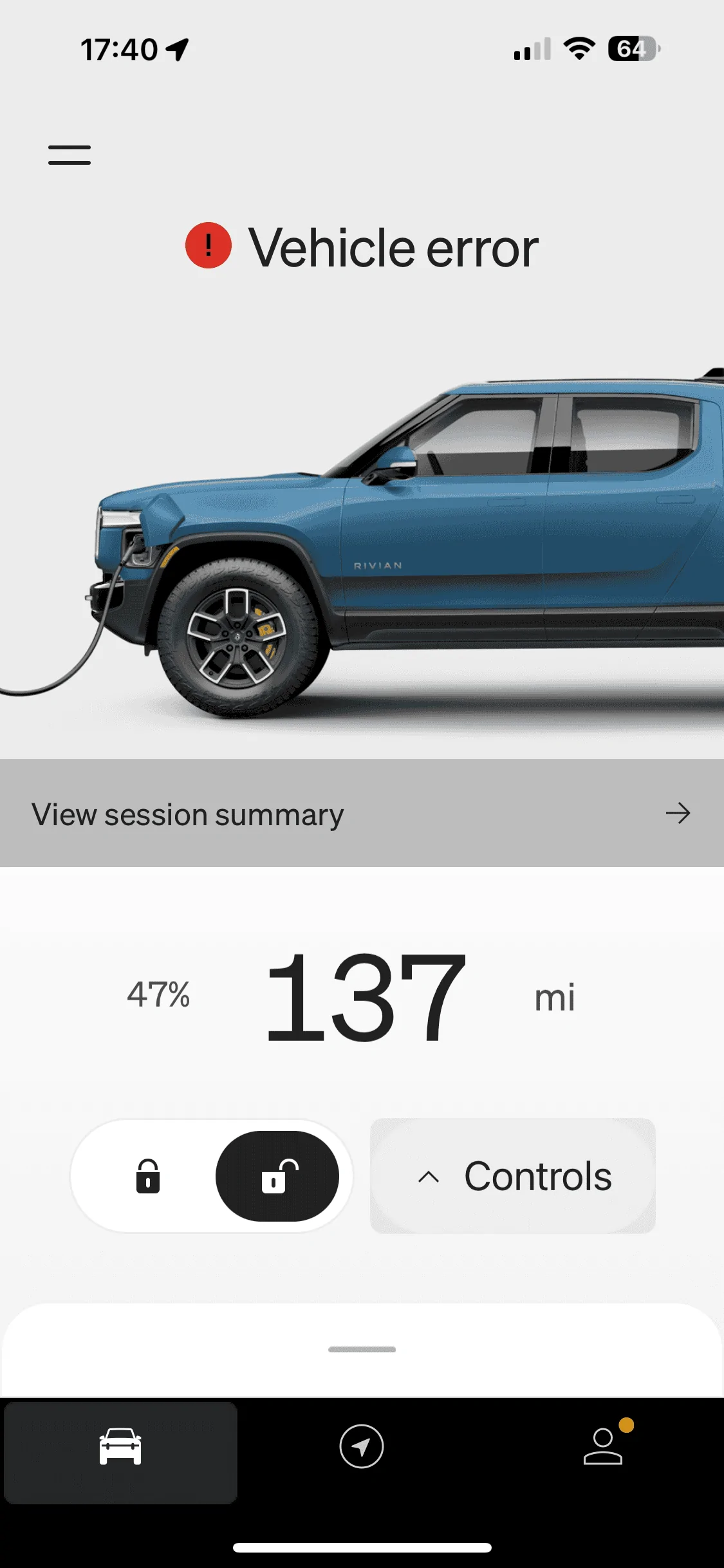 Rivian R1T R1S Looking for some advice on a home charging error IMG_3943