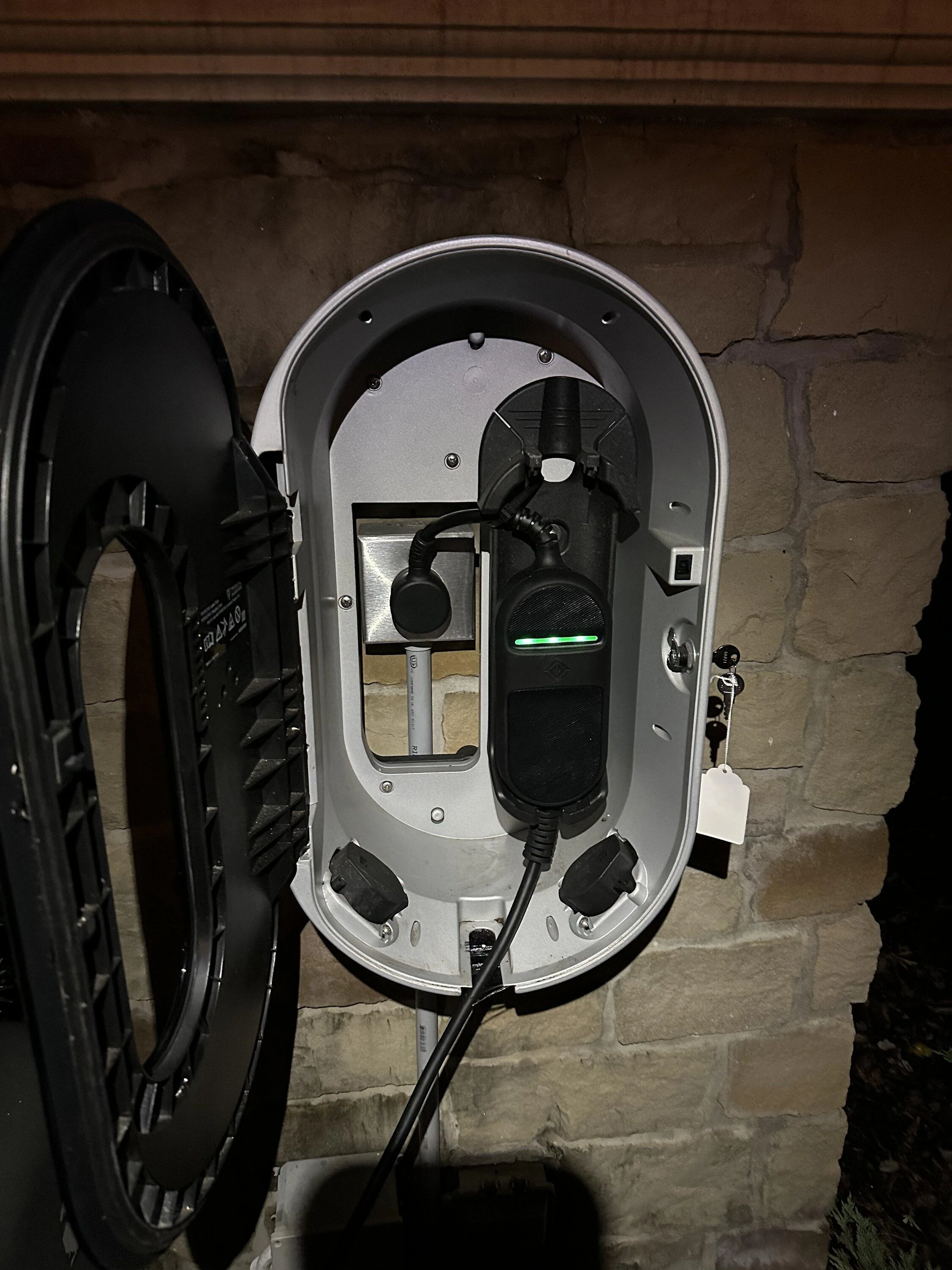Rivian R1T R1S Where did you install Home Charger? IMG_8852