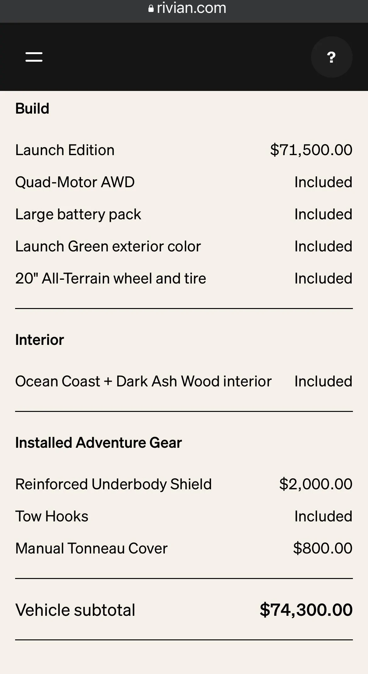 Rivian R1T R1S agame32’s Second R1T Delivery via Trade-In Story 3F9C2942-78E7-4DD7-95FC-C063F5270DD1