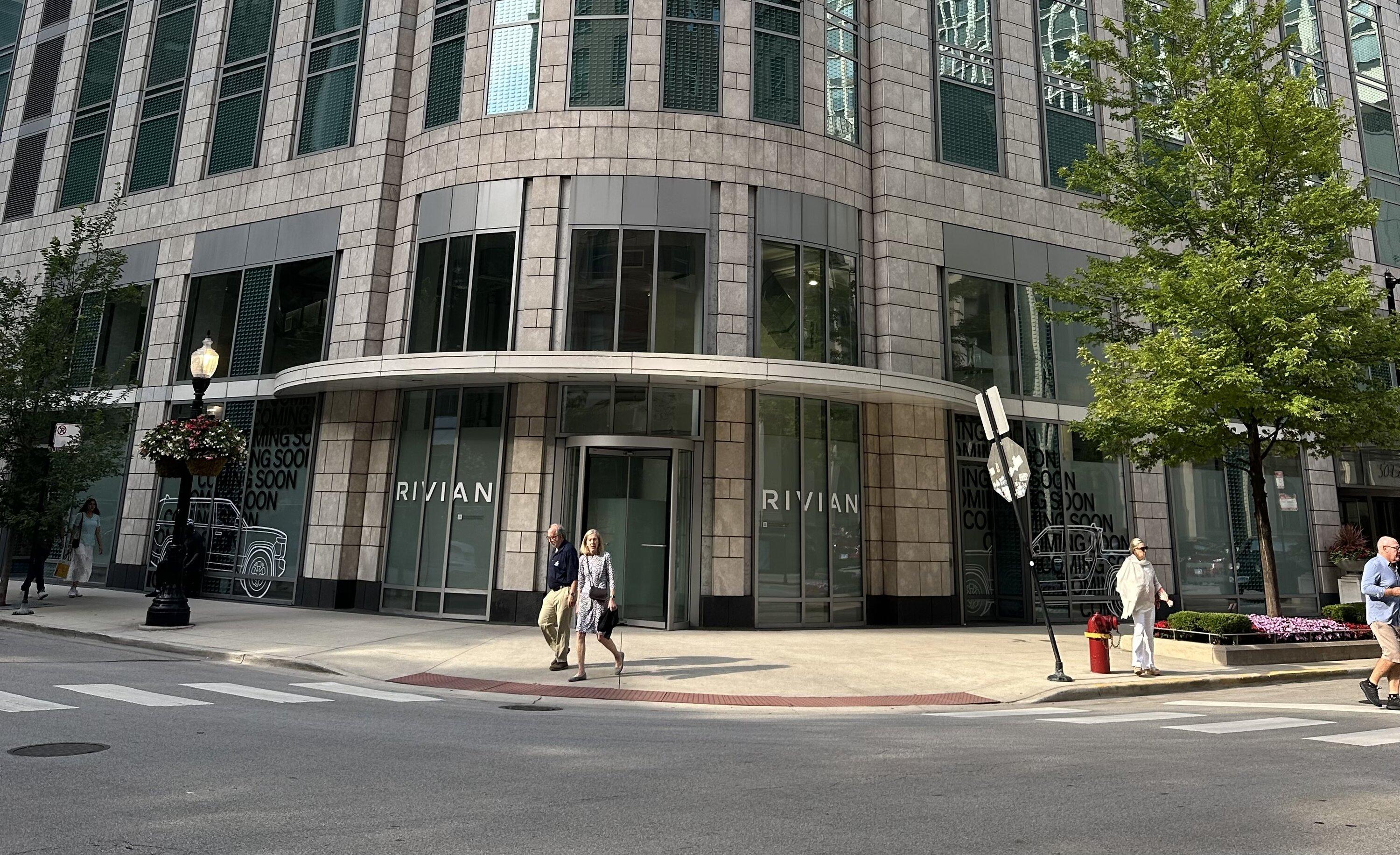 Rivian R1T R1S New Chicago Rivian Showroom in Gold Coast IMG_4019