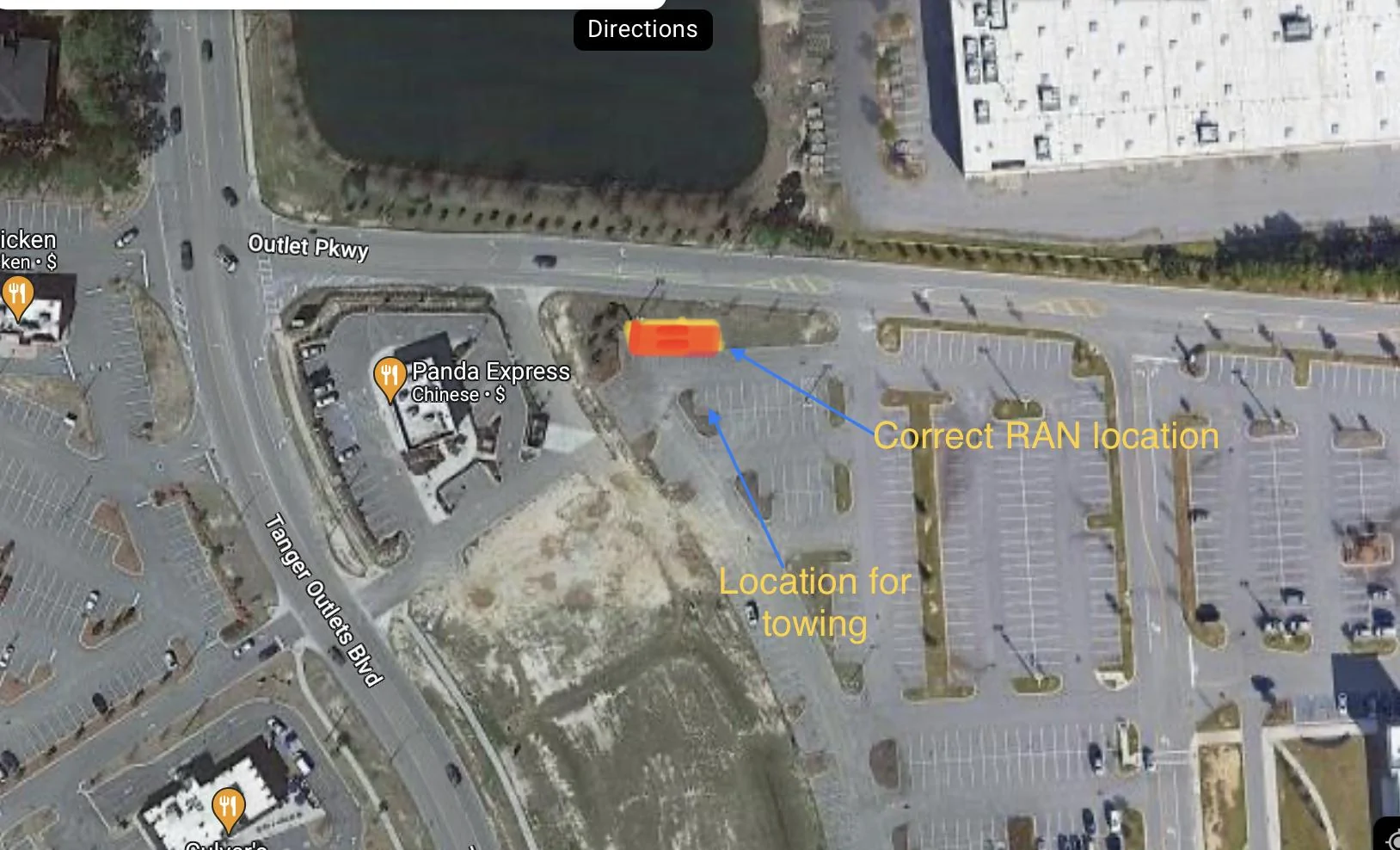 Rivian R1T R1S RAN Rivian Charging Stations Locations Map via Google Maps IMG_1466