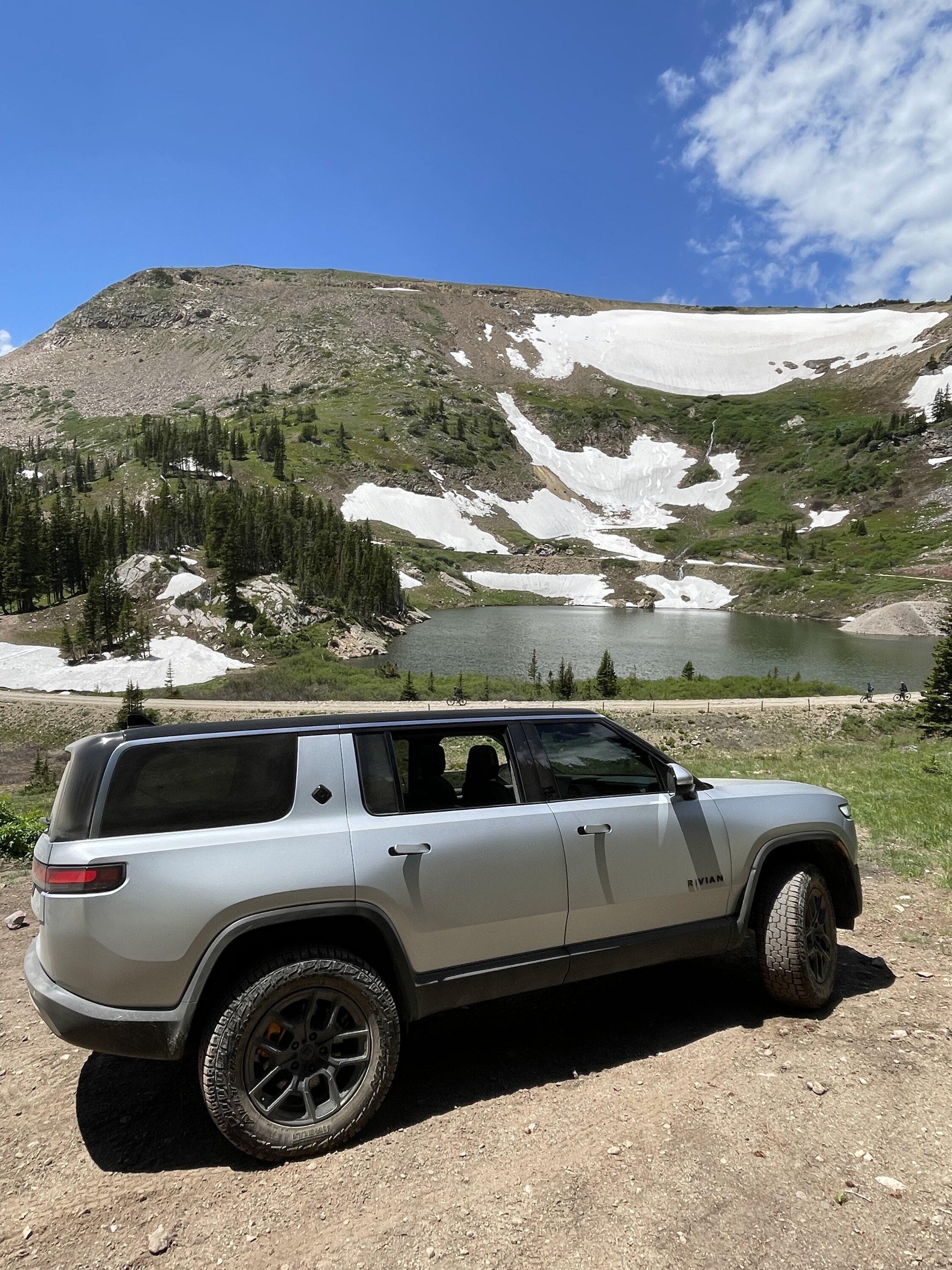 Rivian R1T R1S First R1S ascent of Engineer Pass, Colorado? (Elevation 12,800 ft) IMG_6530