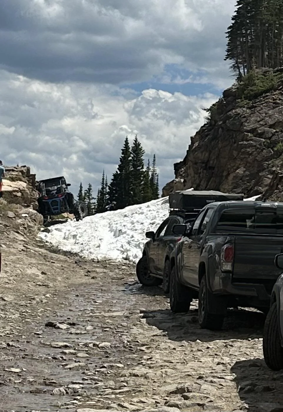 Rivian R1T R1S First R1S ascent of Engineer Pass, Colorado? (Elevation 12,800 ft) IMG_0528
