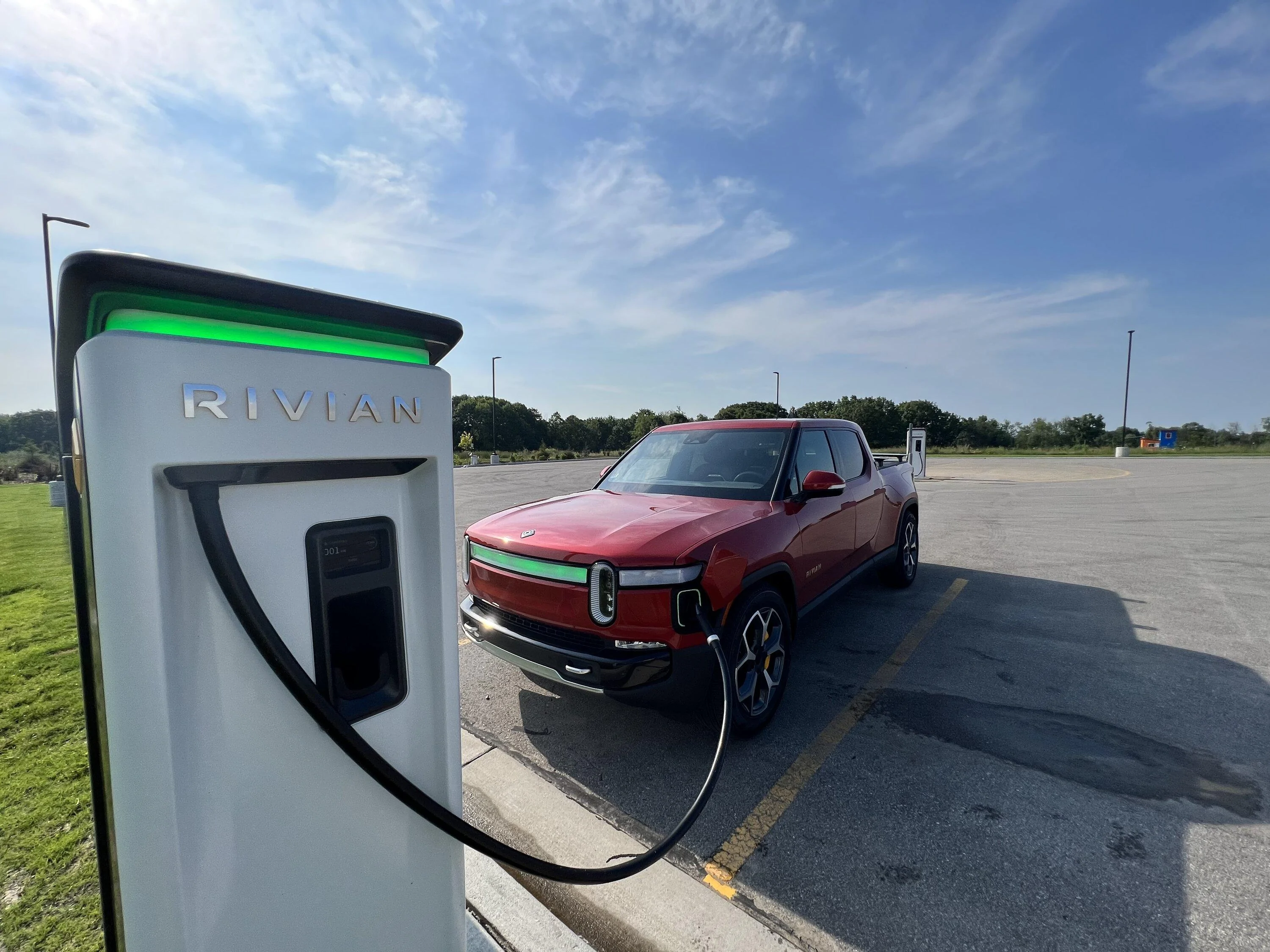 Rivian R1T R1S RAN @ Clare, MI -- first time using! IMG_1616