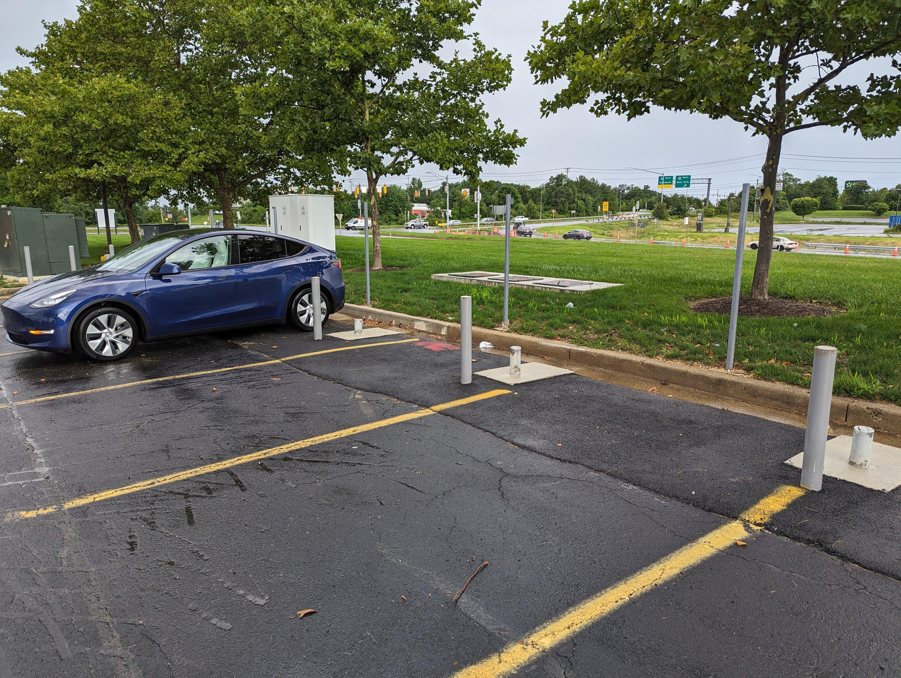 Rivian R1T R1S RAN DCFC Location Hartford County, MD PXL_20230709_202447165