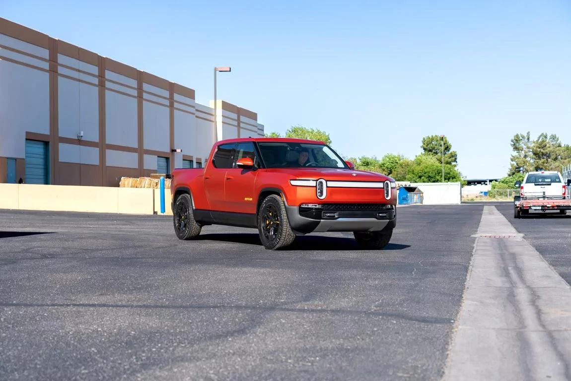 Rivian R1T R1S My Red Canyon R1S in PPF Stealth Wrap DSC00464